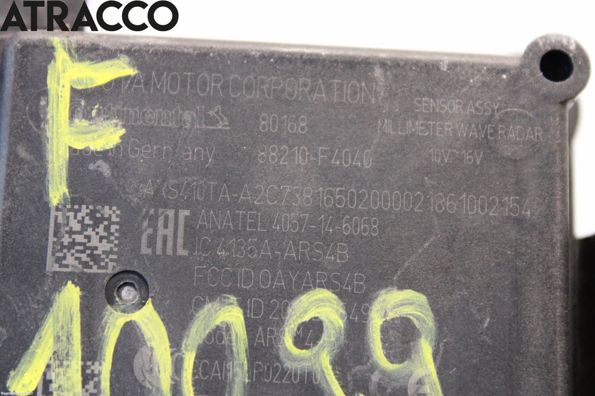 Toyota C-HR 16-23 Sensor Fartsbegrensning