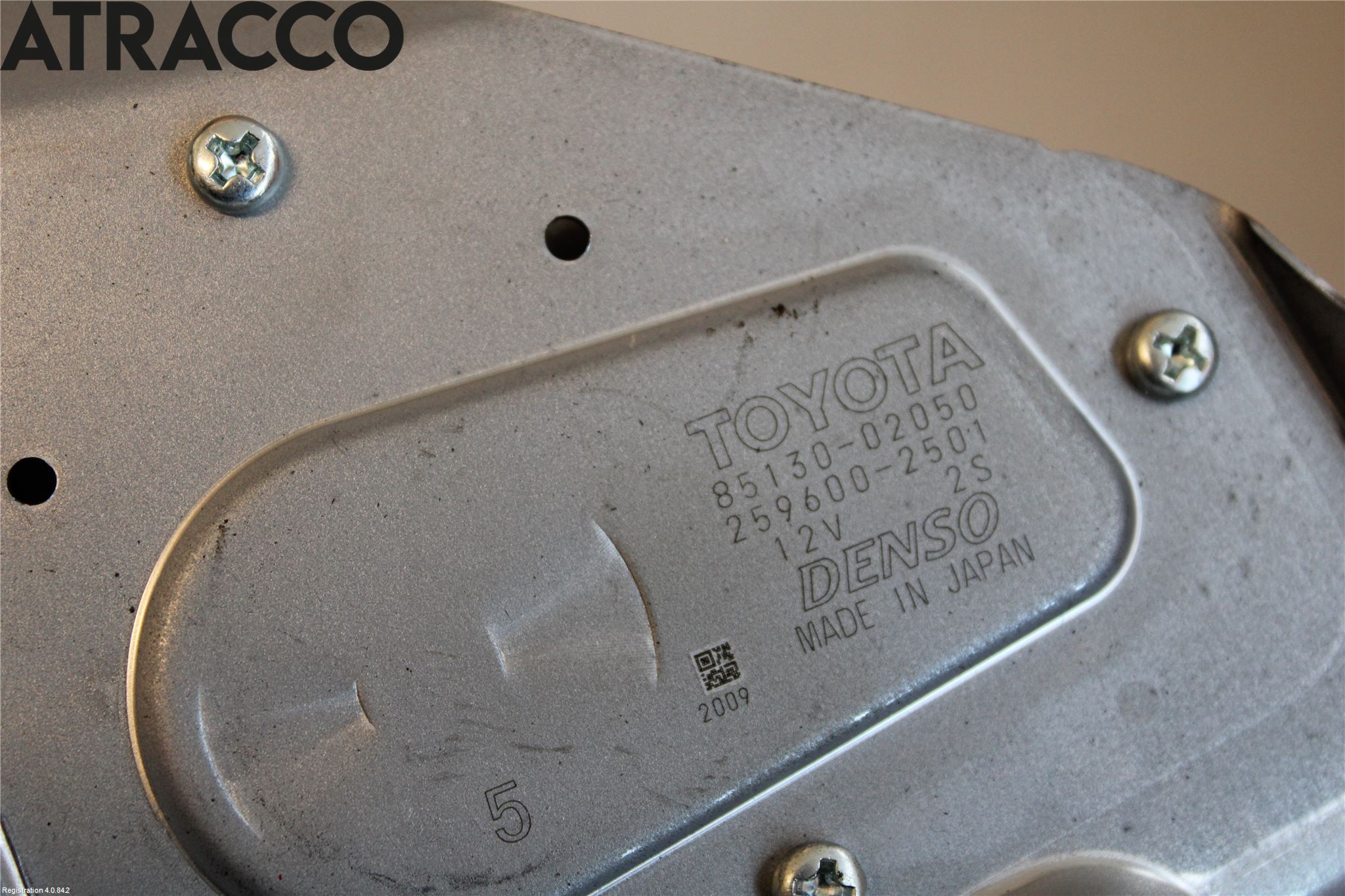 Toyota AURIS 13-19 Viskermotor Bakluke