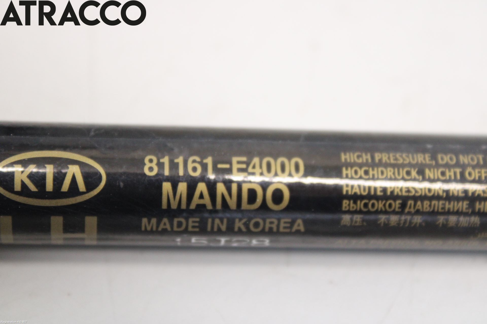 Kia SOUL 09- Panser Demper-Gassfjær