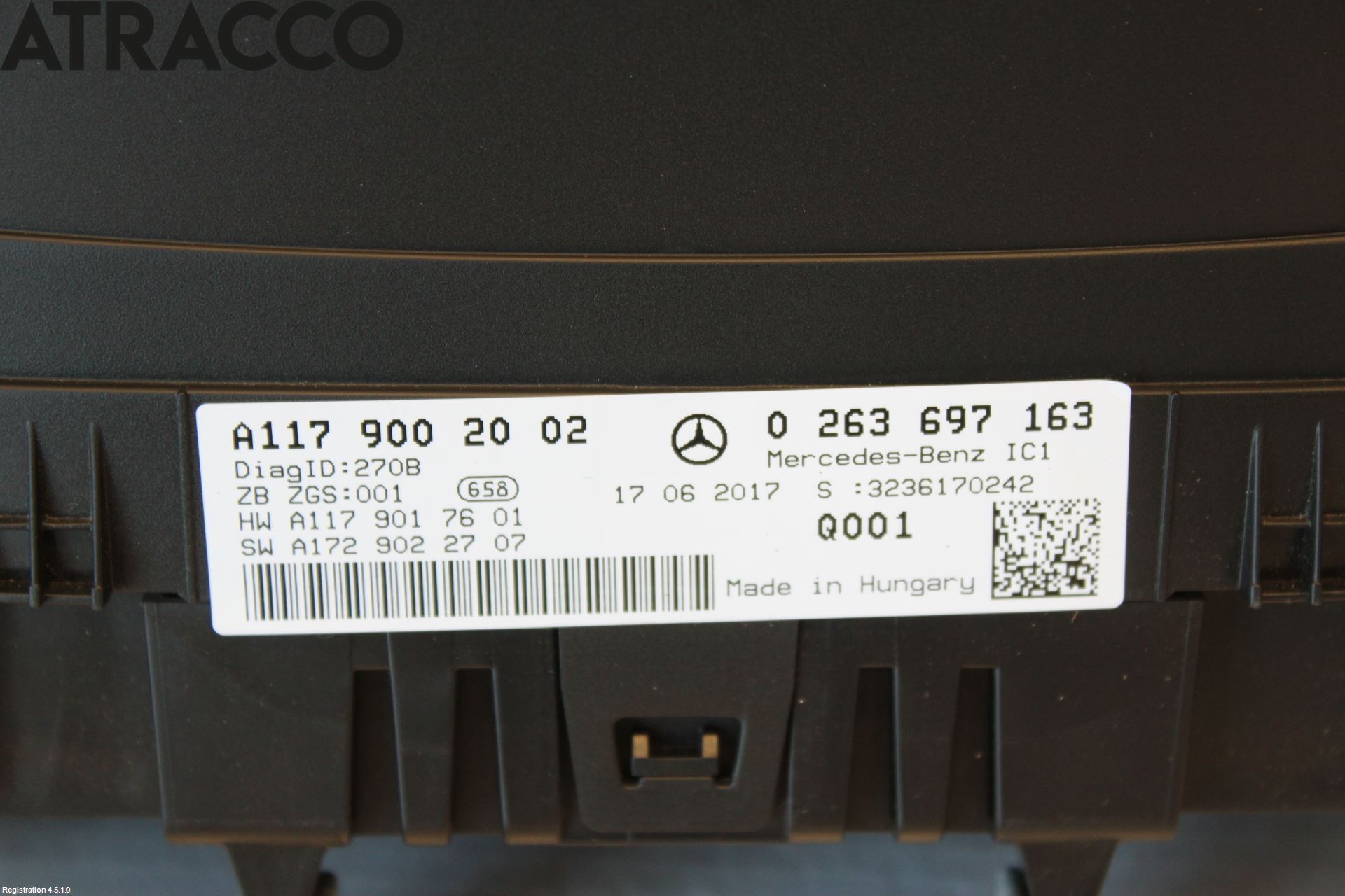 Mercedes-Benz MB CLA-KLASS (C117/X117) 13-19 Instr Kombinert
