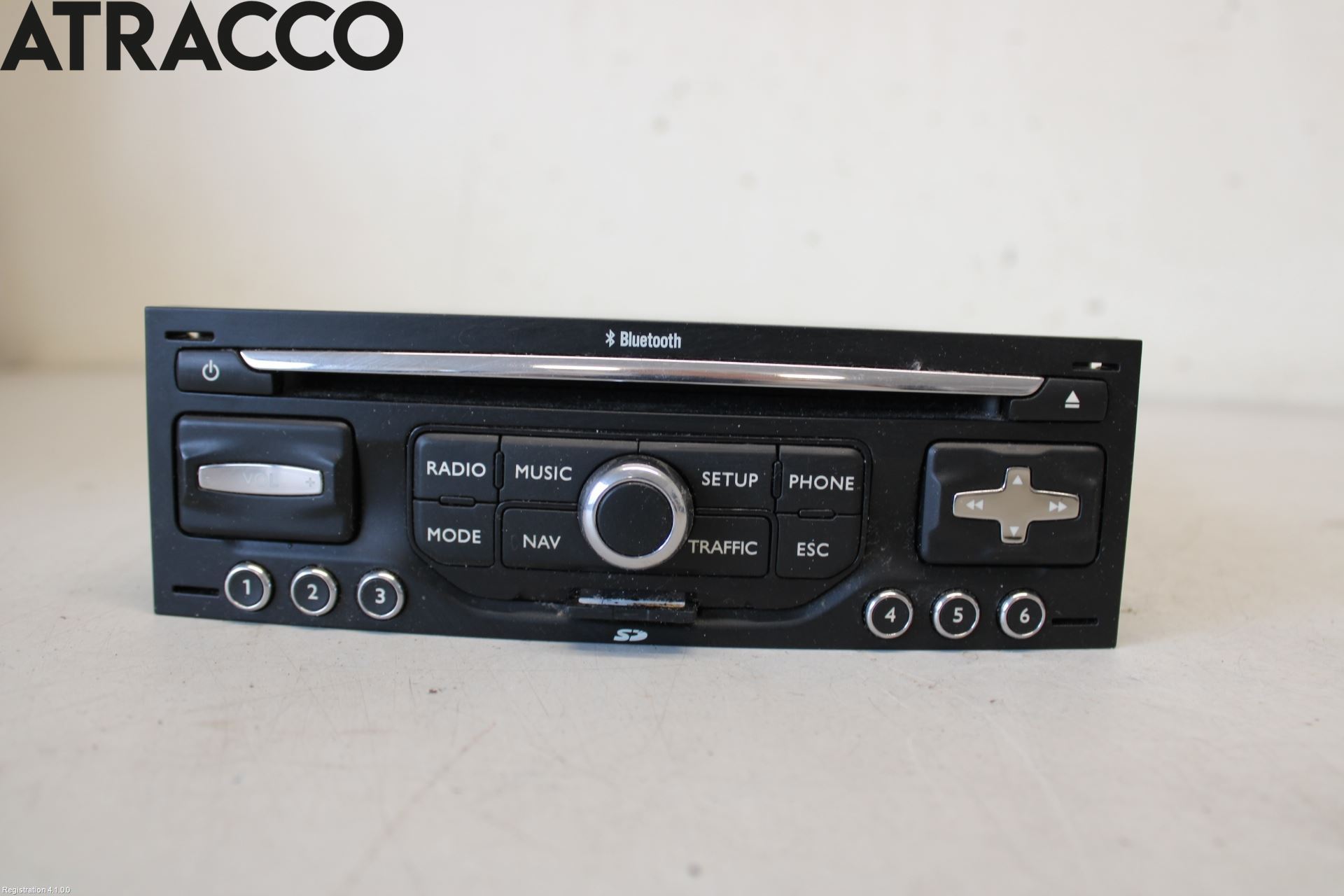 Peugeot 5008 10-16 Stereo Radio Med Cd