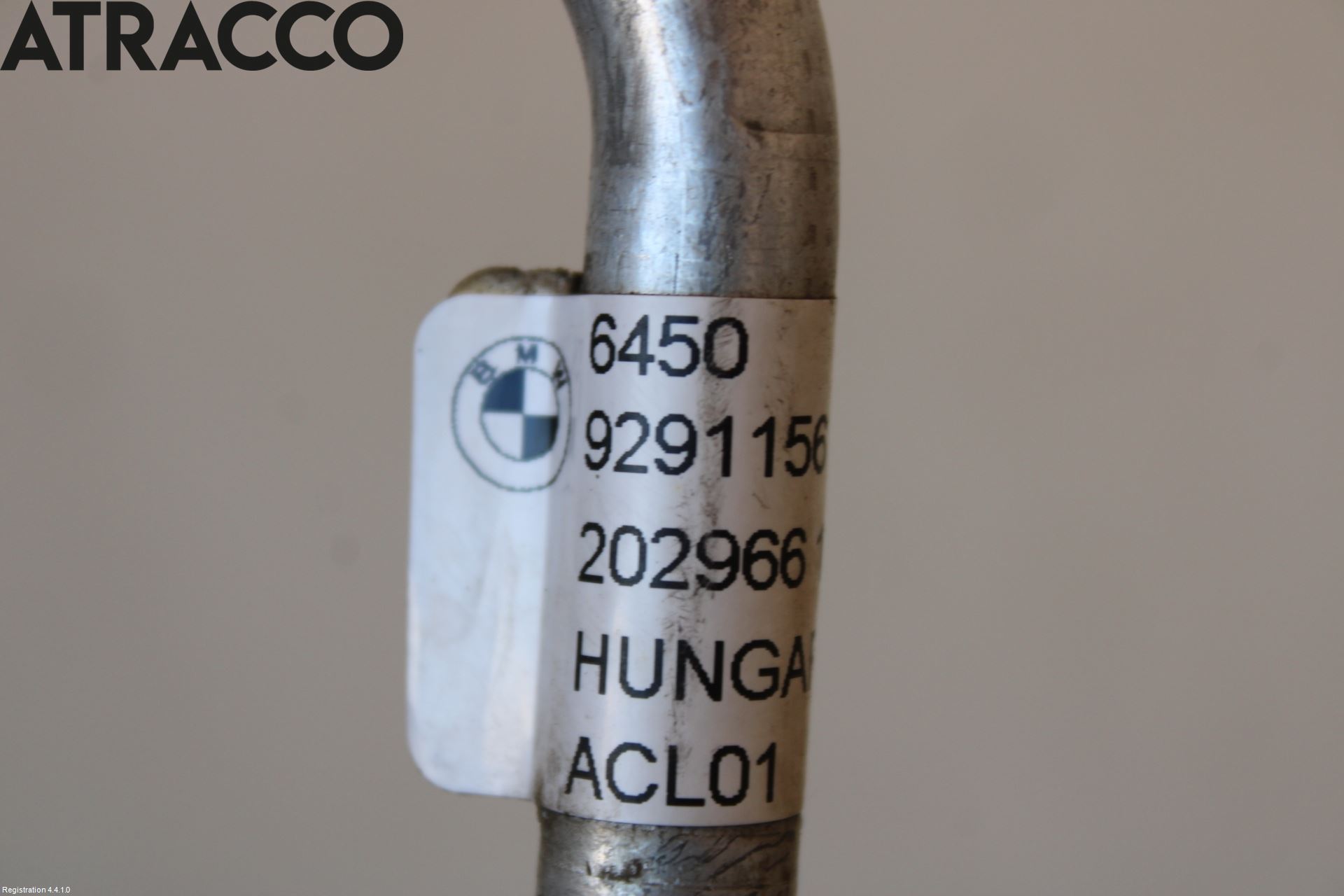 BMW i3 I01 13-22 Varme Ac Slange - Rør