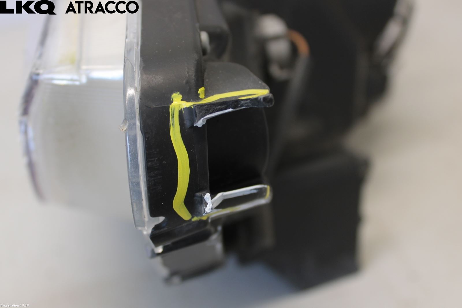 Mitsubishi ASX 10-22 Frontlykt Høyre