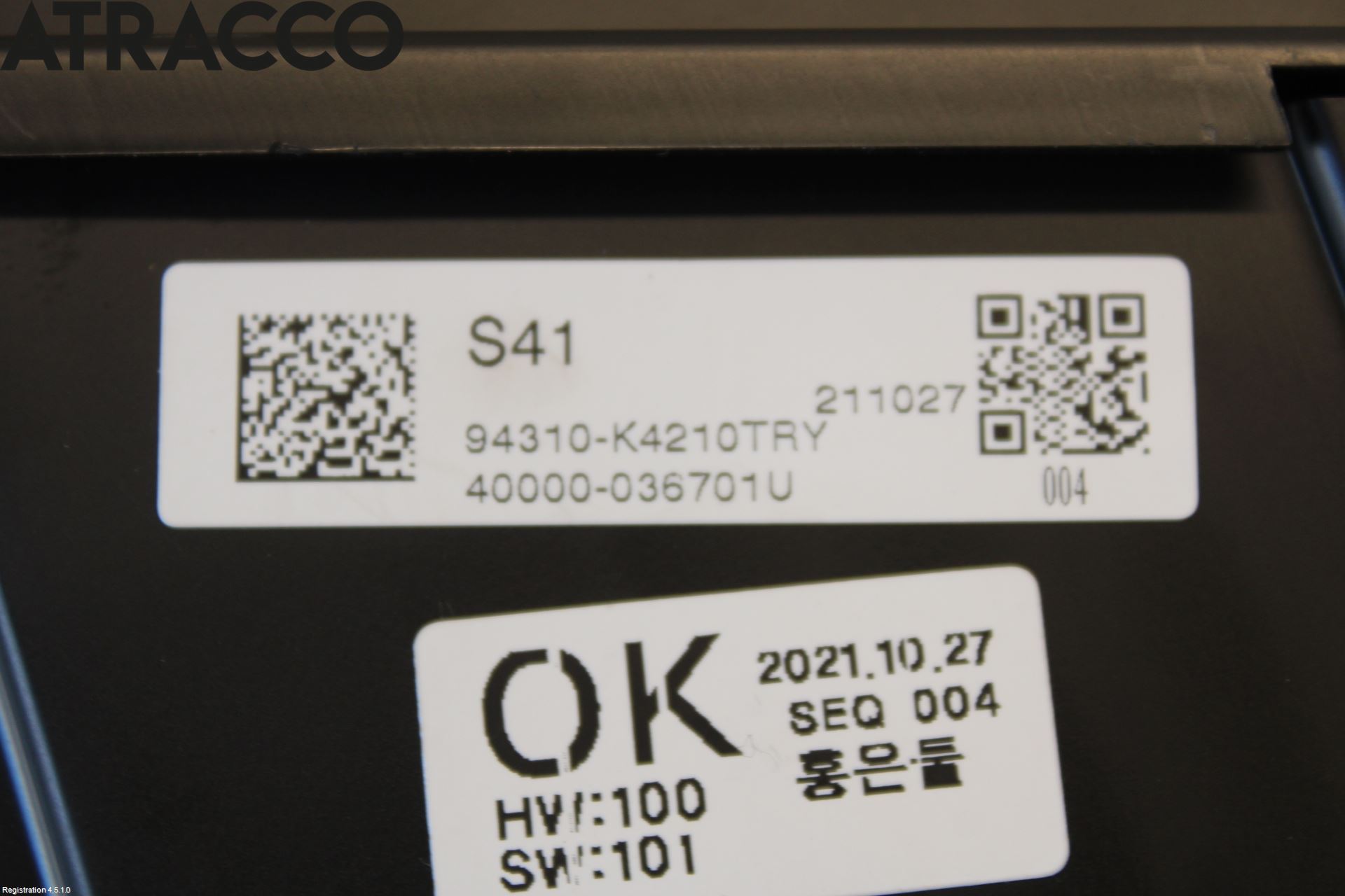 Hyundai KONA/ELECTRIC OS 18-23 Instr Kombinert