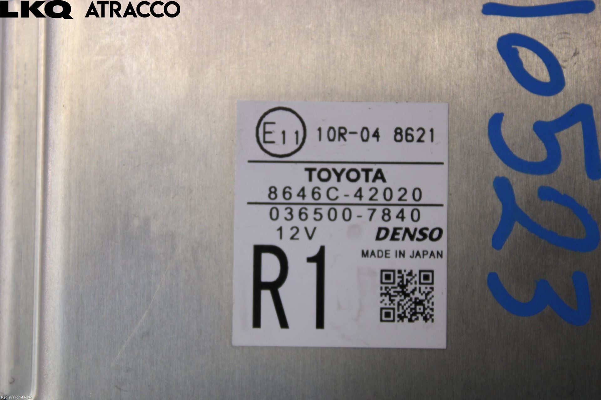 Toyota RAV4 13-18 Sensor Kollisjonsbeskyttelse
