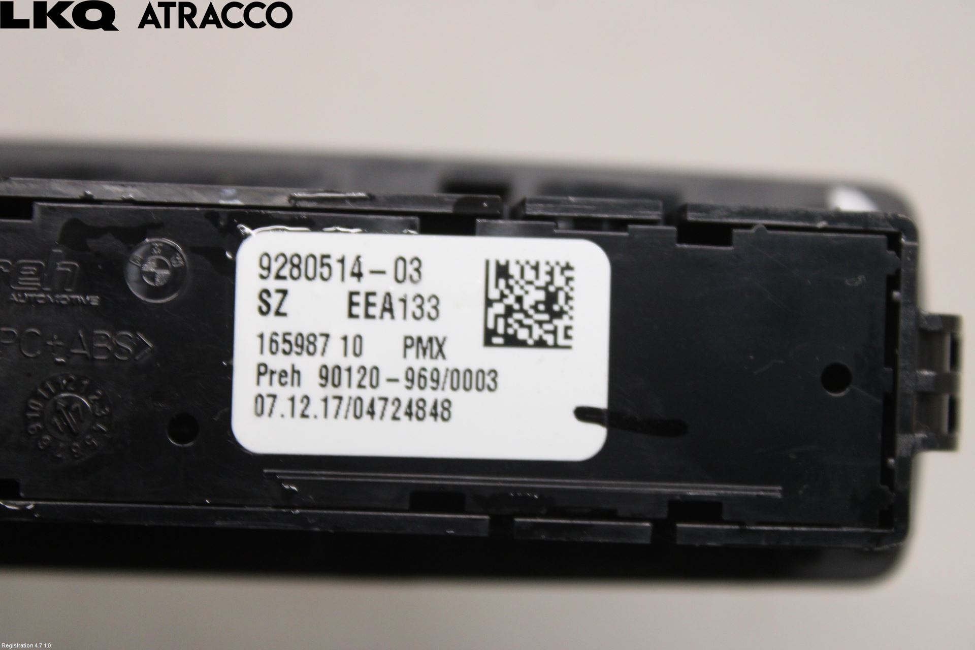 BMW i3 I01 13-22 Bryter Multifunksjon