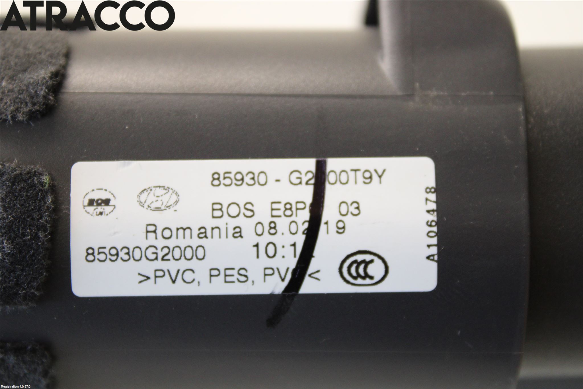 Hyundai IONIQ AE 17-22 Innr Innsyn Beskytelse Stv