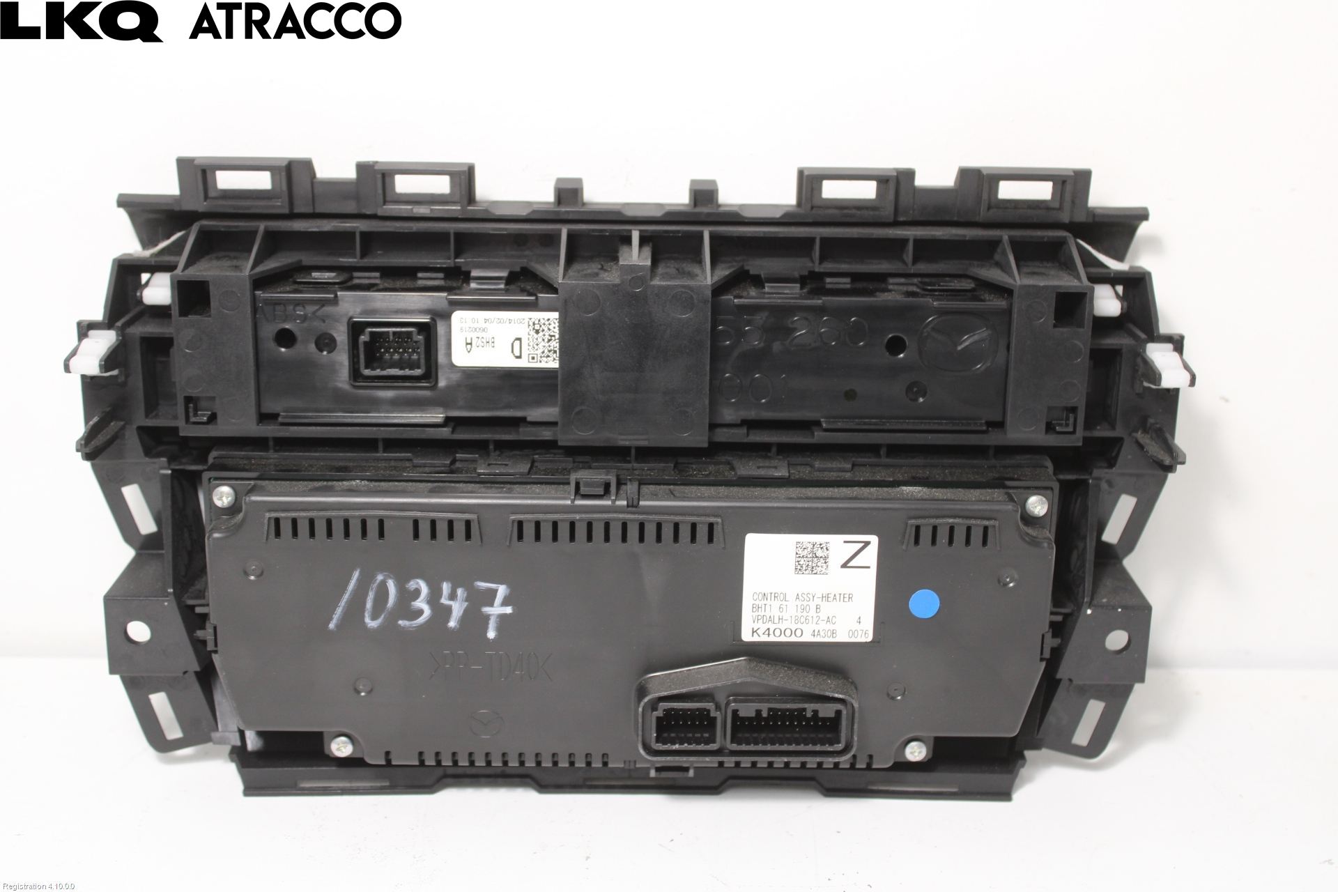 Mazda 3 III 14-19 Varme Ac Betjening-Display