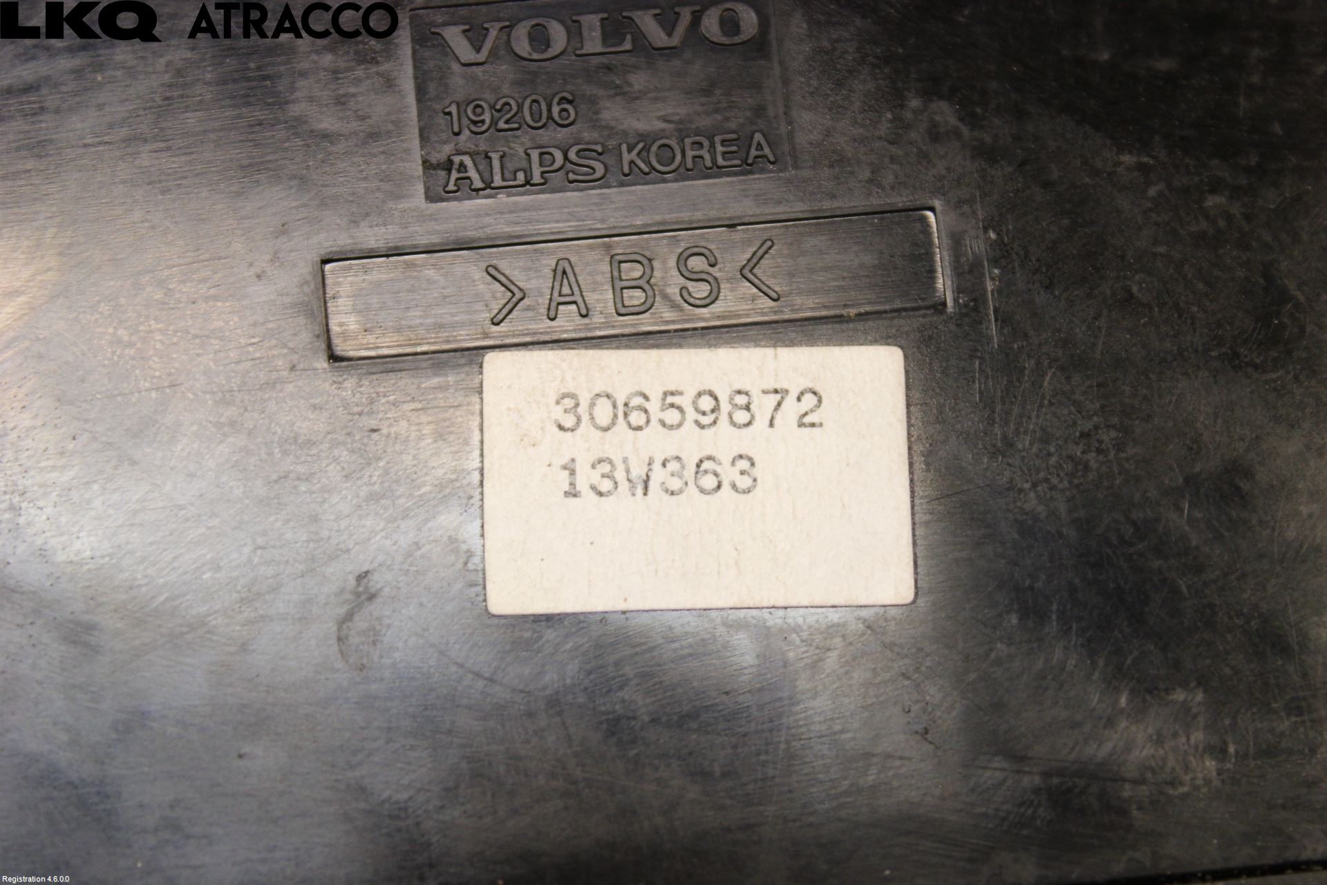 Volvo V70 14-16 Bryter Seteminne