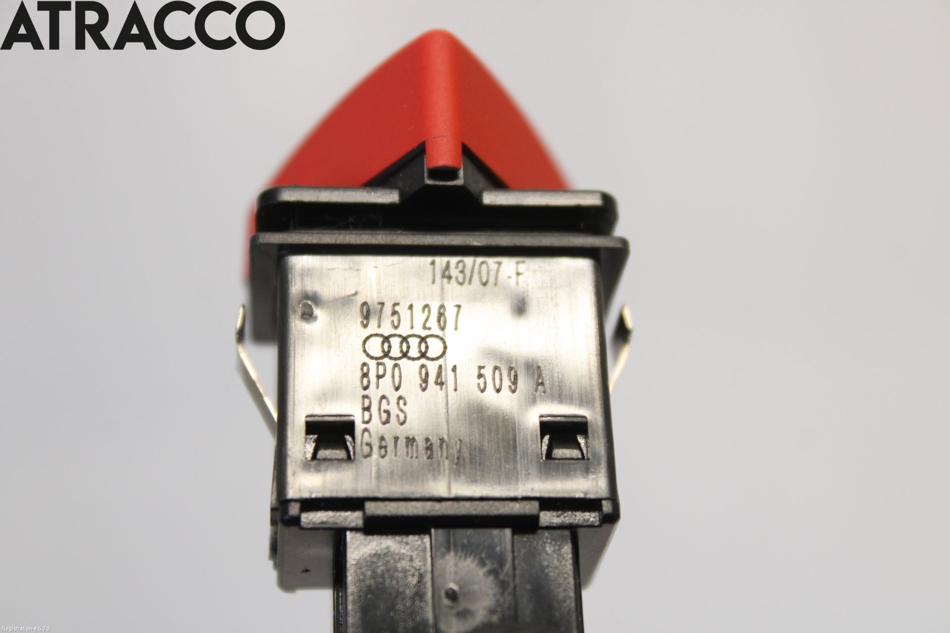 Audi A3/S3 05-13 Bryter Varsel (Nødblink)