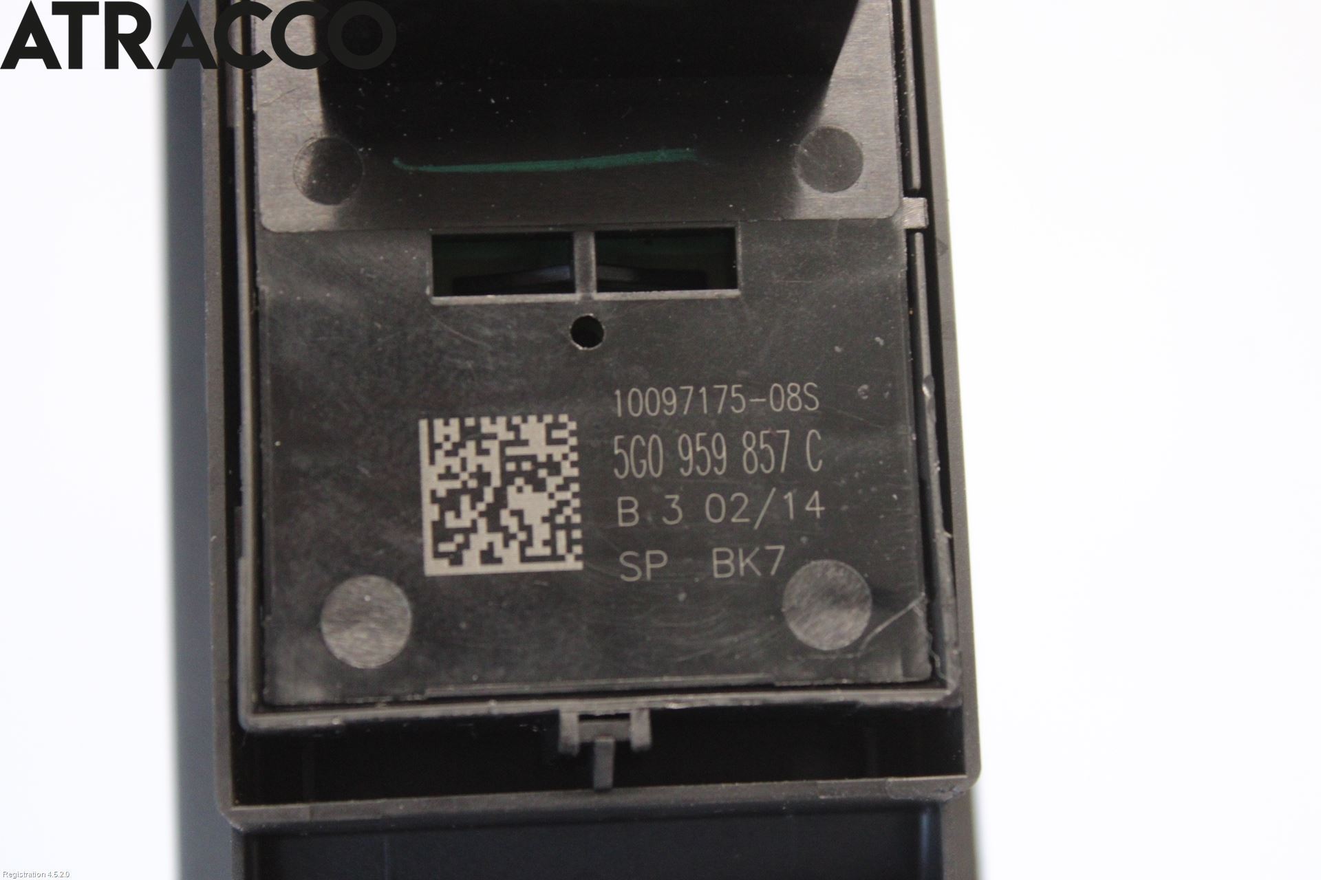 Volkswagen VW GOLF / E-GOLF VII 13-20 Bryter Vindusheis