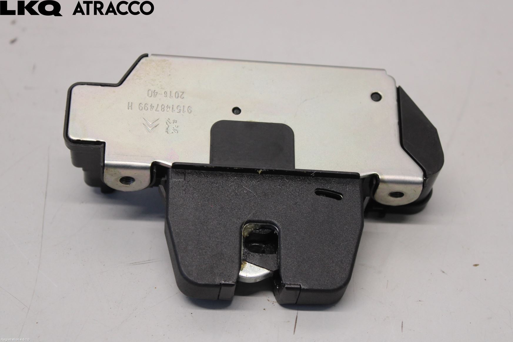 Peugeot 2008 13-20 Bakluke-Lokk Låsekasse