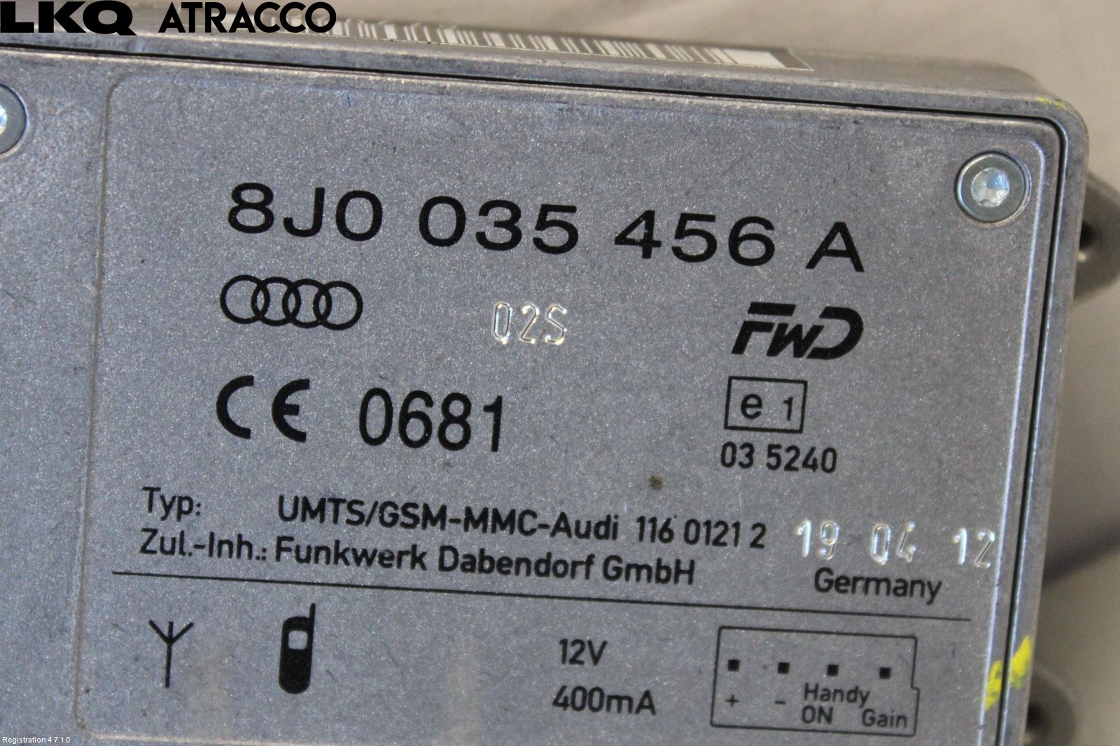 Audi A6 ALLROAD 12-18 Stereo Antenneforsterker