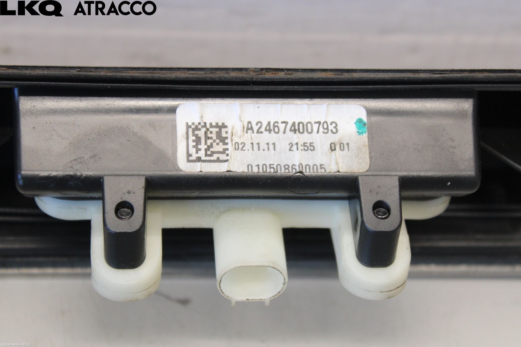 Mercedes-Benz MB B-KLASS (W246/W242) 12-19 Bakluke Handtak Ytre