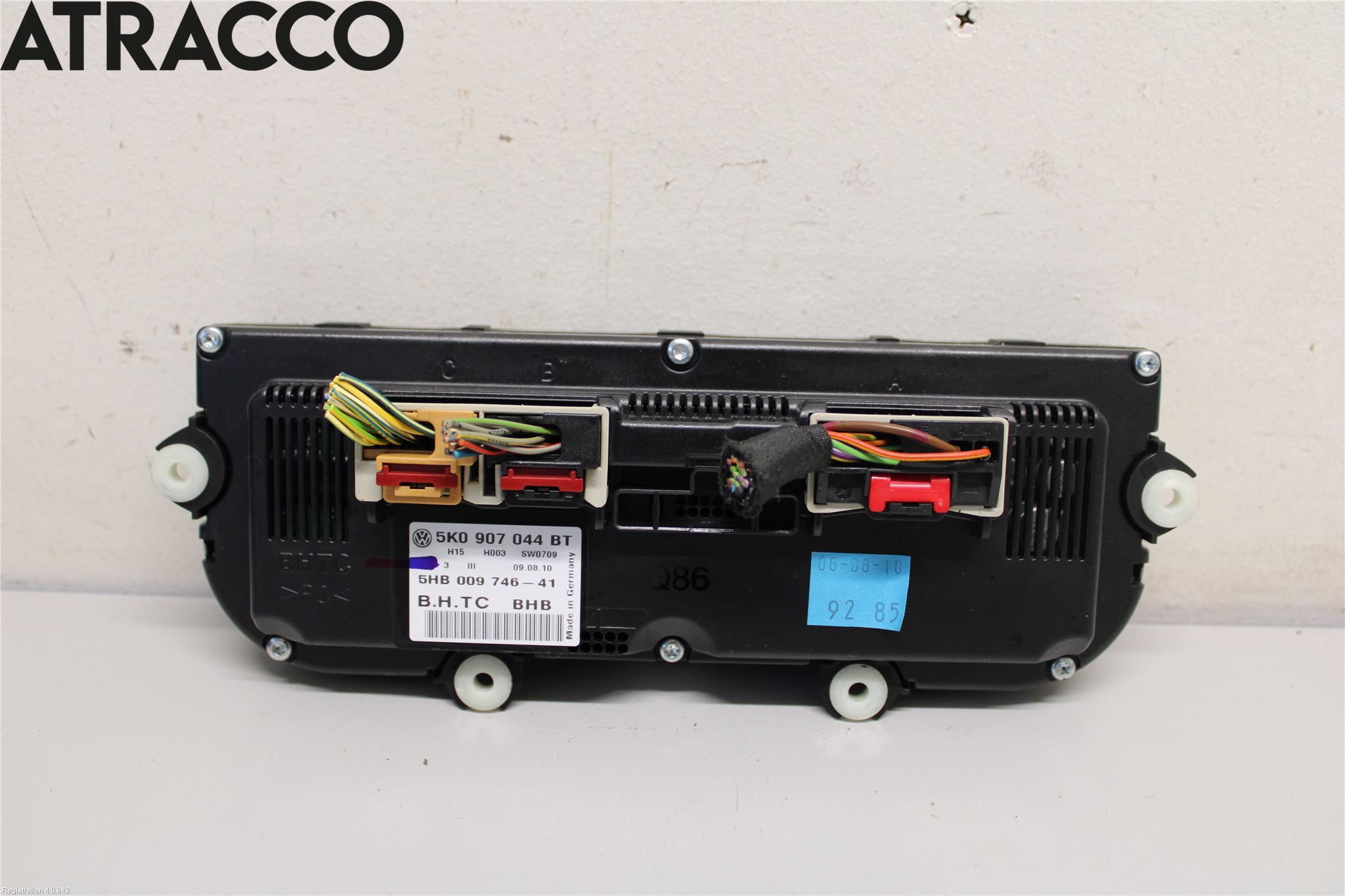 Volkswagen VW GOLF VI 09-13 Varme Ac Betjening-Display