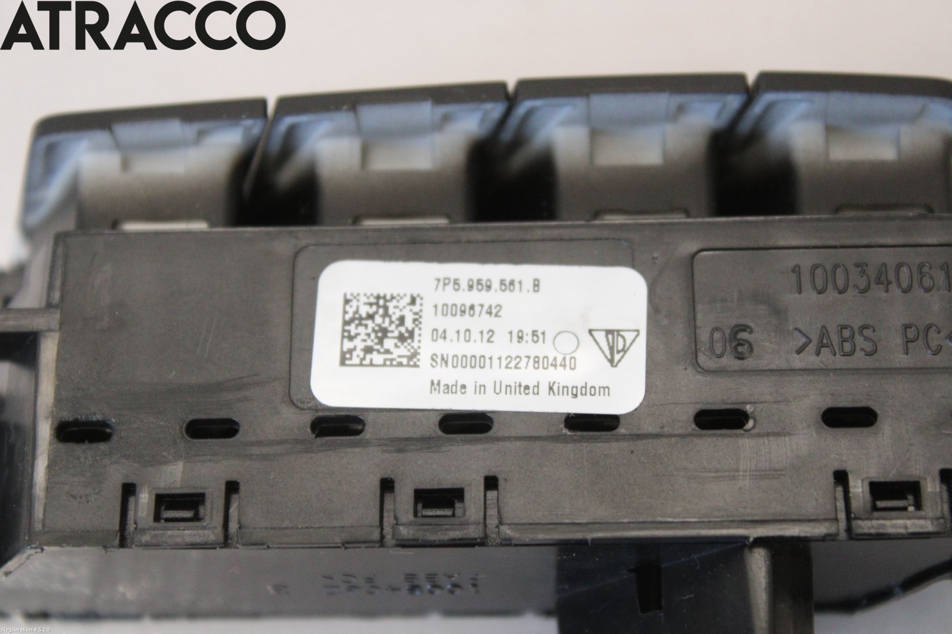 Porsche CAYENNE 03- Bryter Seteminne