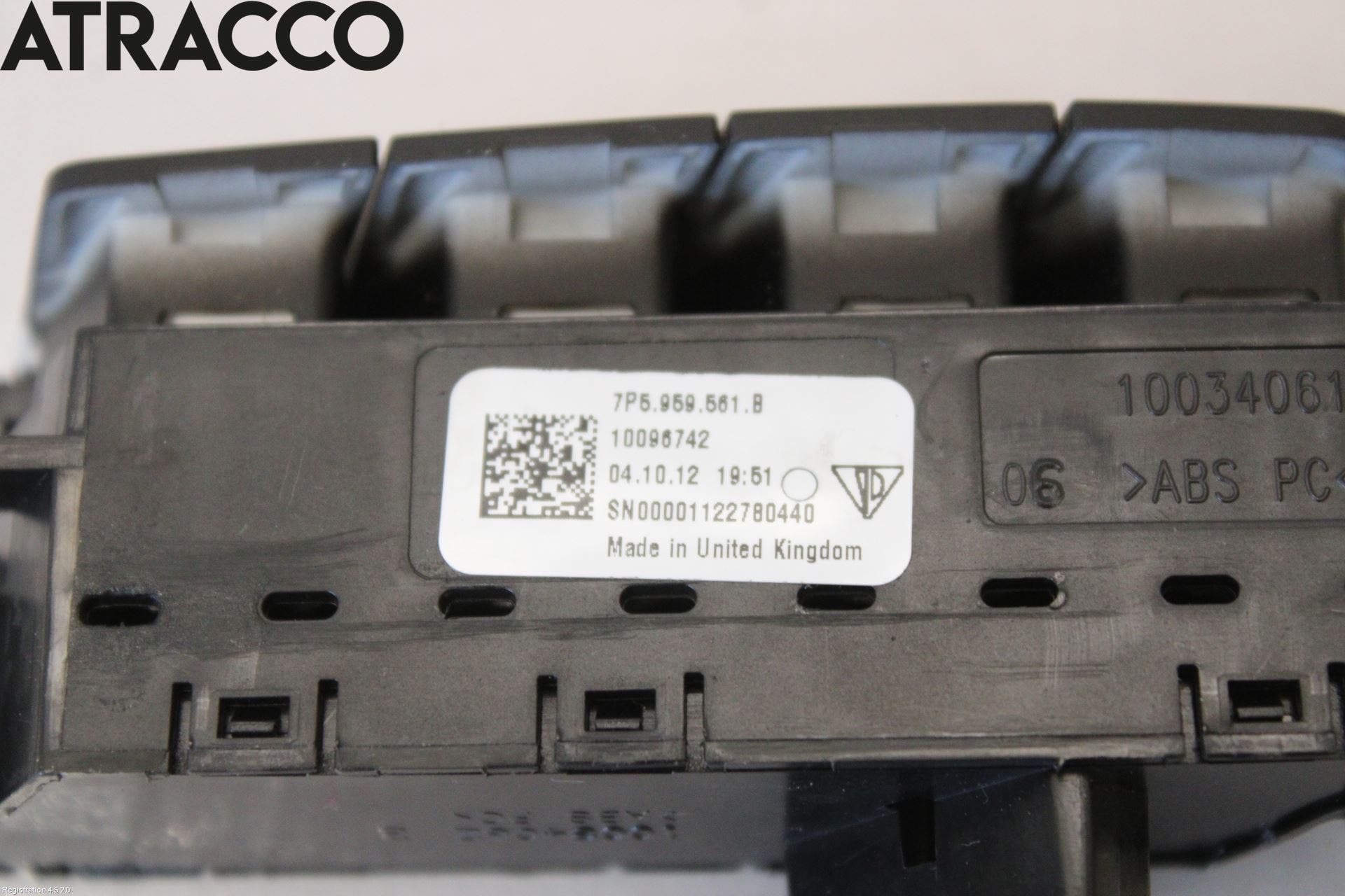 Porsche CAYENNE 03- Bryter Seteminne