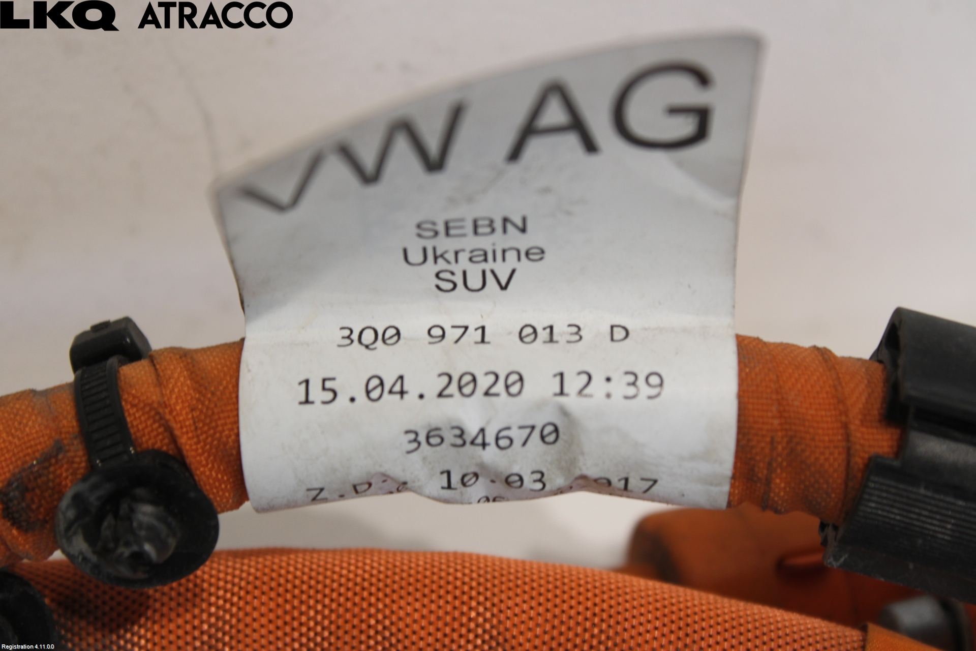 Skoda SUPERB 16-24 Kabelhärva Högspänning