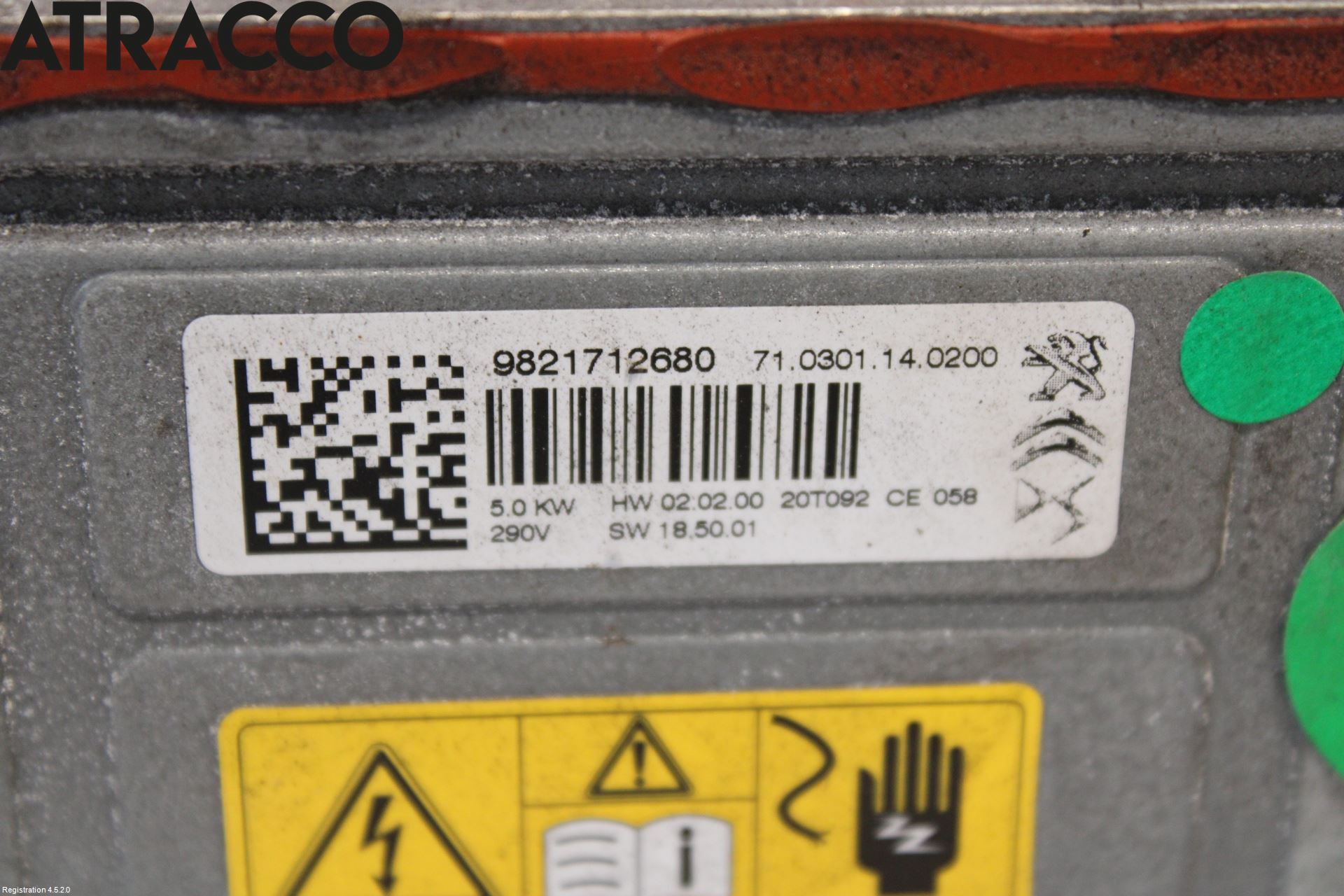 Opel CORSA F, CORSA-E 20- Motorvarmer Elektrisk