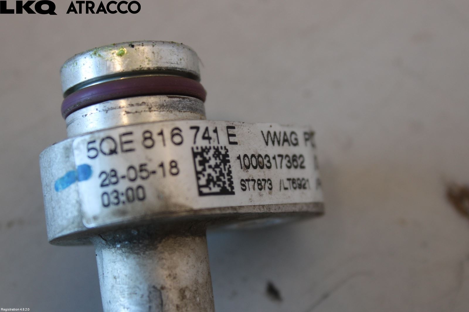 Volkswagen VW GOLF / E-GOLF VII 13-20 Varme Ac Slange - Rør