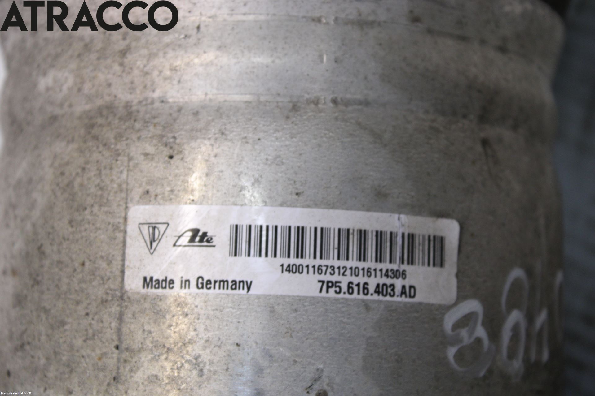 Porsche CAYENNE 03- Fjærbein Foran Venstre