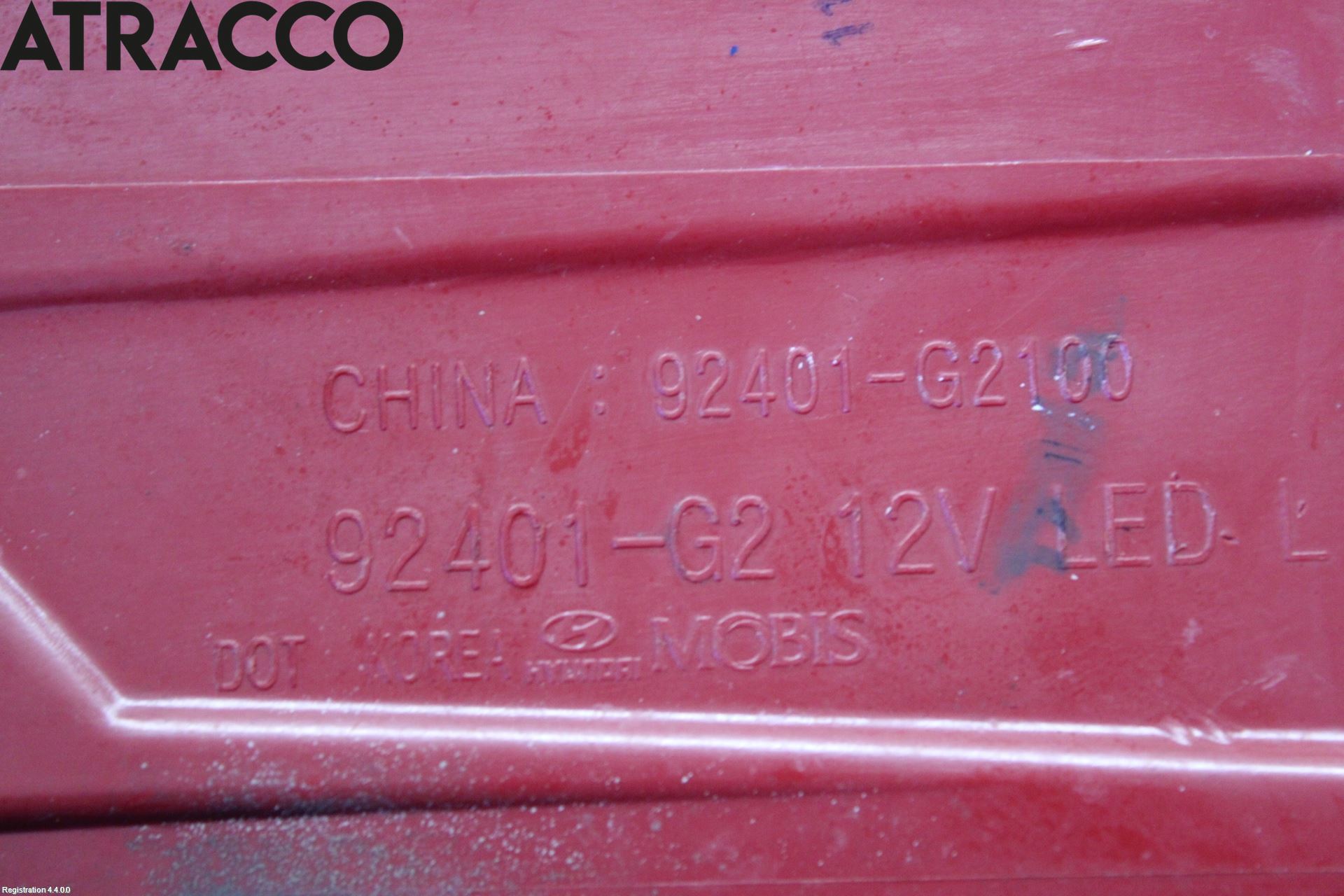 Hyundai IONIQ AE 17-22 Baklykt Venstre