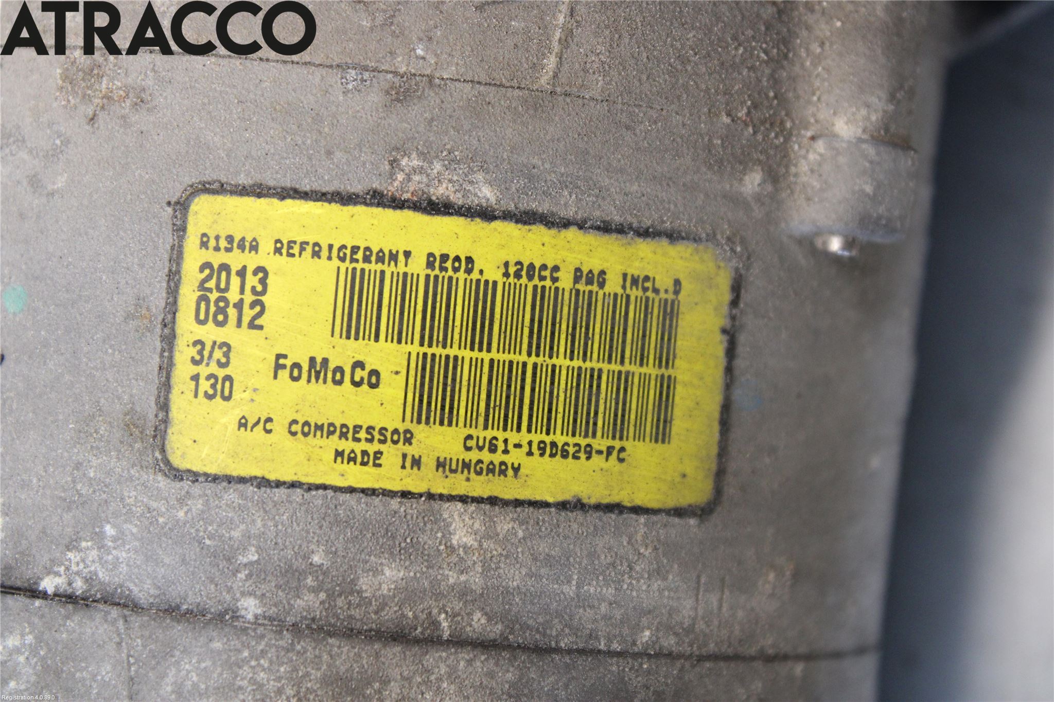 Ford FOCUS 11-14 Varme Ac Kompressor