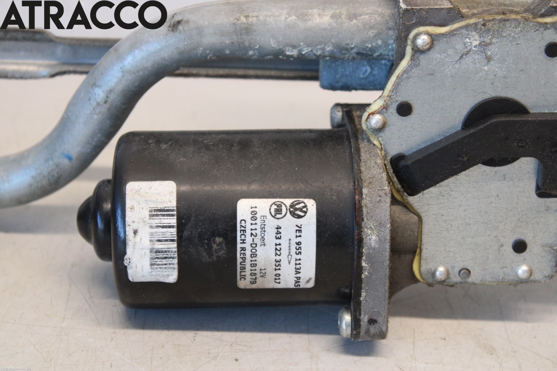 Volkswagen VW TRANSP/CARAVELLE (T5) 04-15 Viskermotor Frontrute