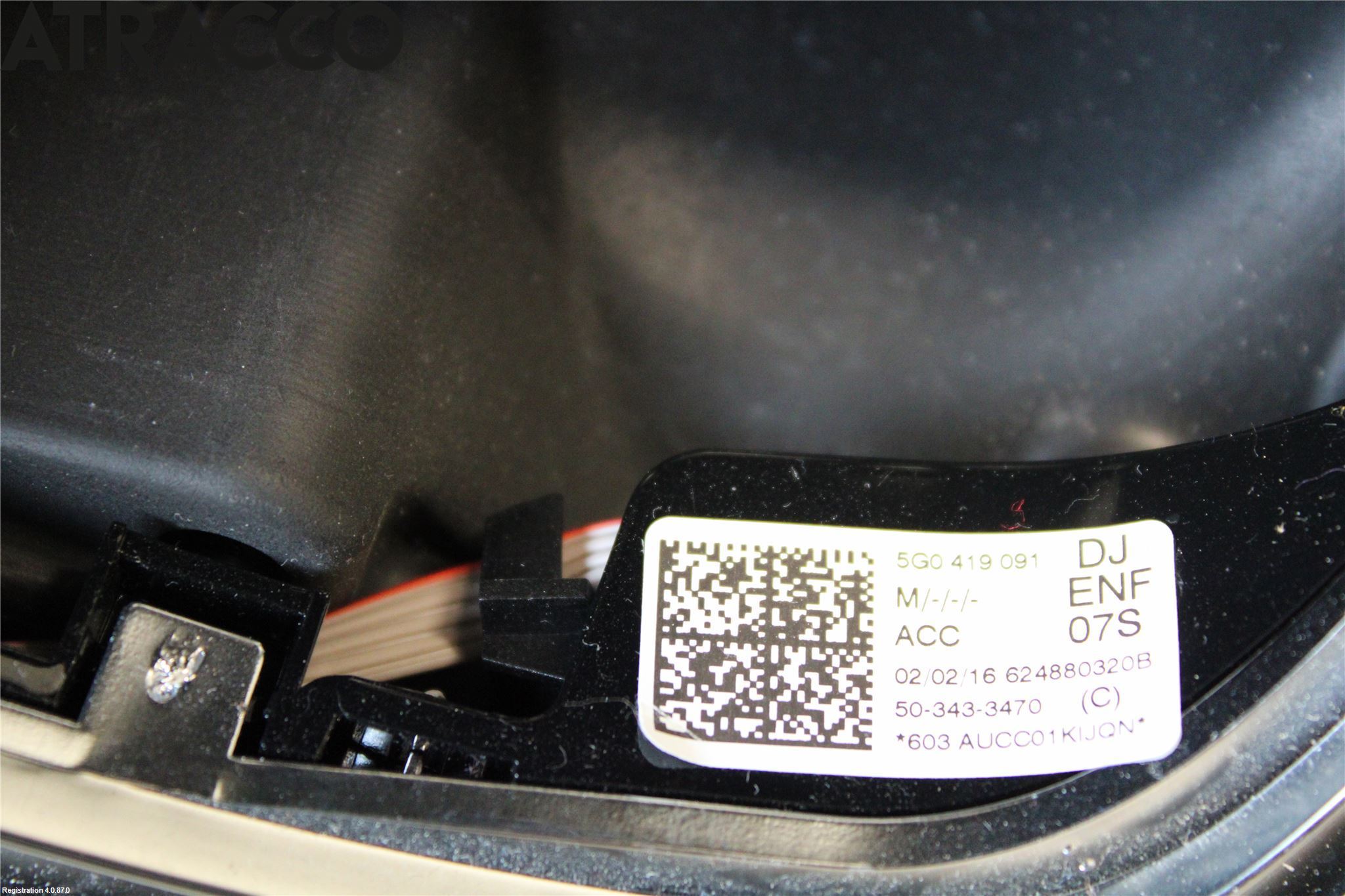 Volkswagen VW GOLF / E-GOLF VII 13-20 Ratt