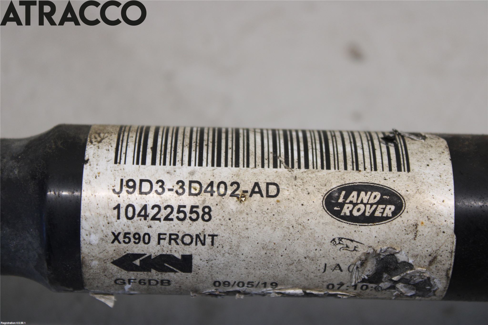 Jaguar I-PACE 18- Drivaksel Foran Kompl Venstre