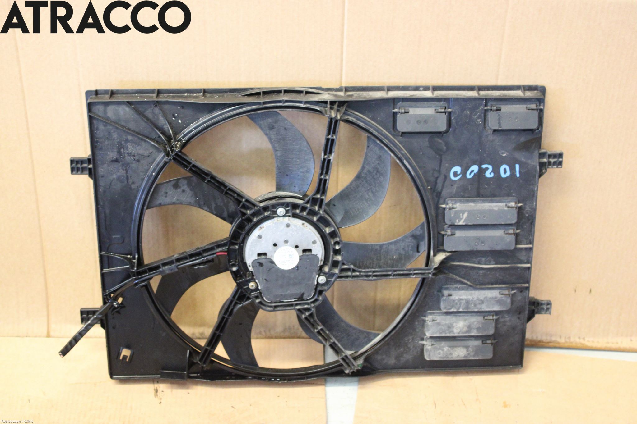 Volkswagen VW GOLF / E-GOLF VII 13-20 Kjølevifte Elektrisk