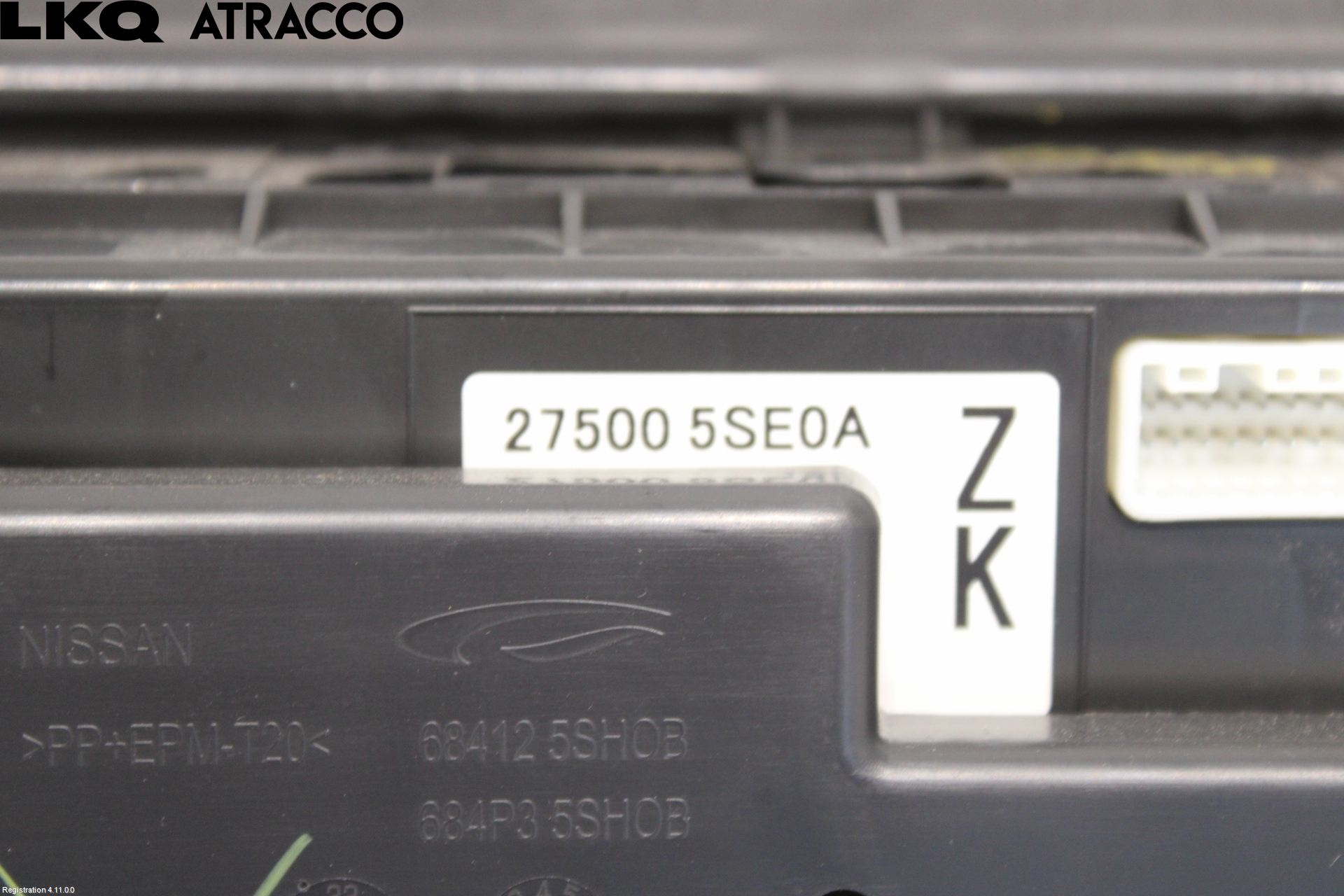 Nissan LEAF 18- Varme Ac Betjening-Display