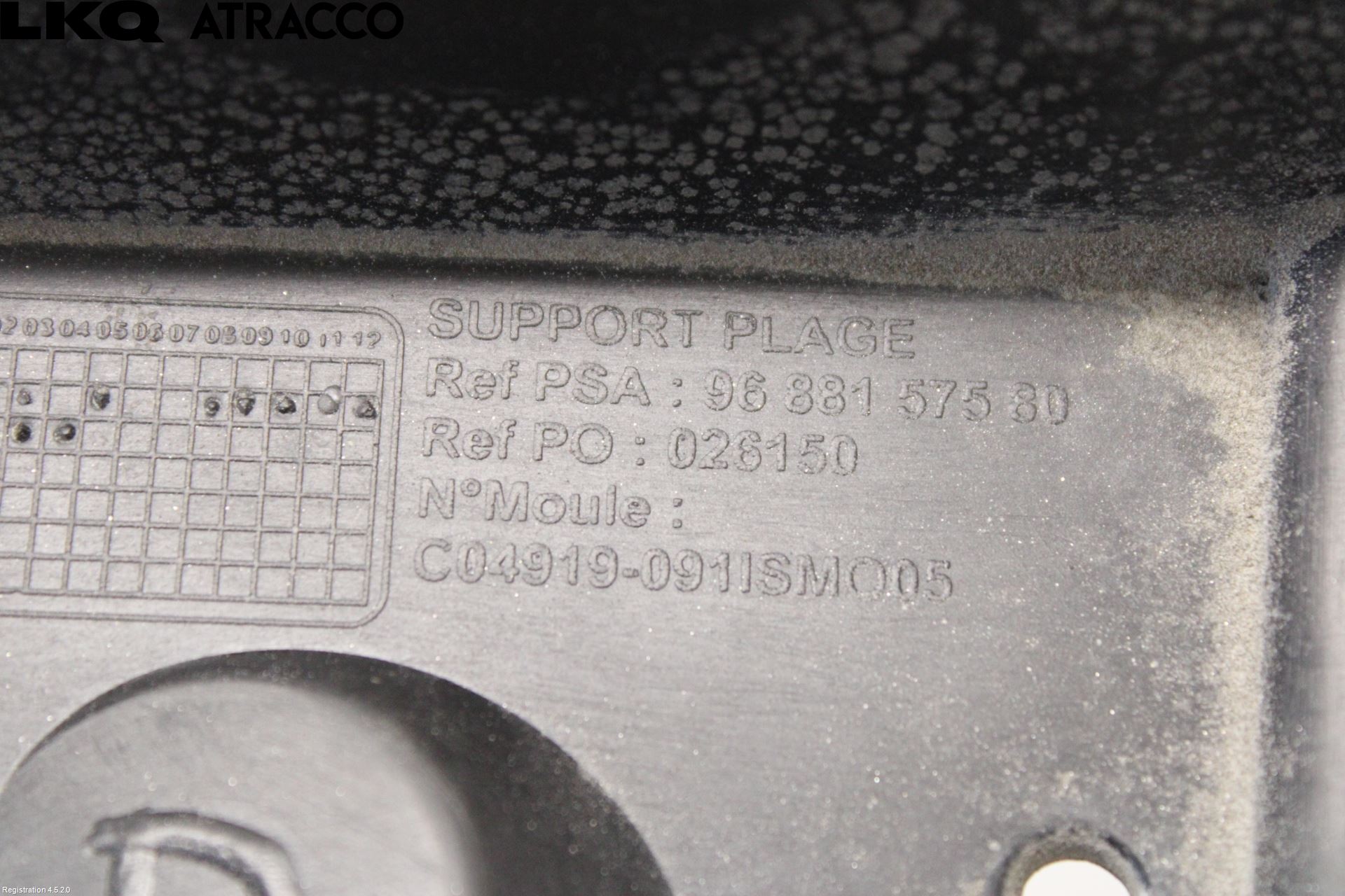 Peugeot 508 11-18 Støtfangerfeste Bak Høyre