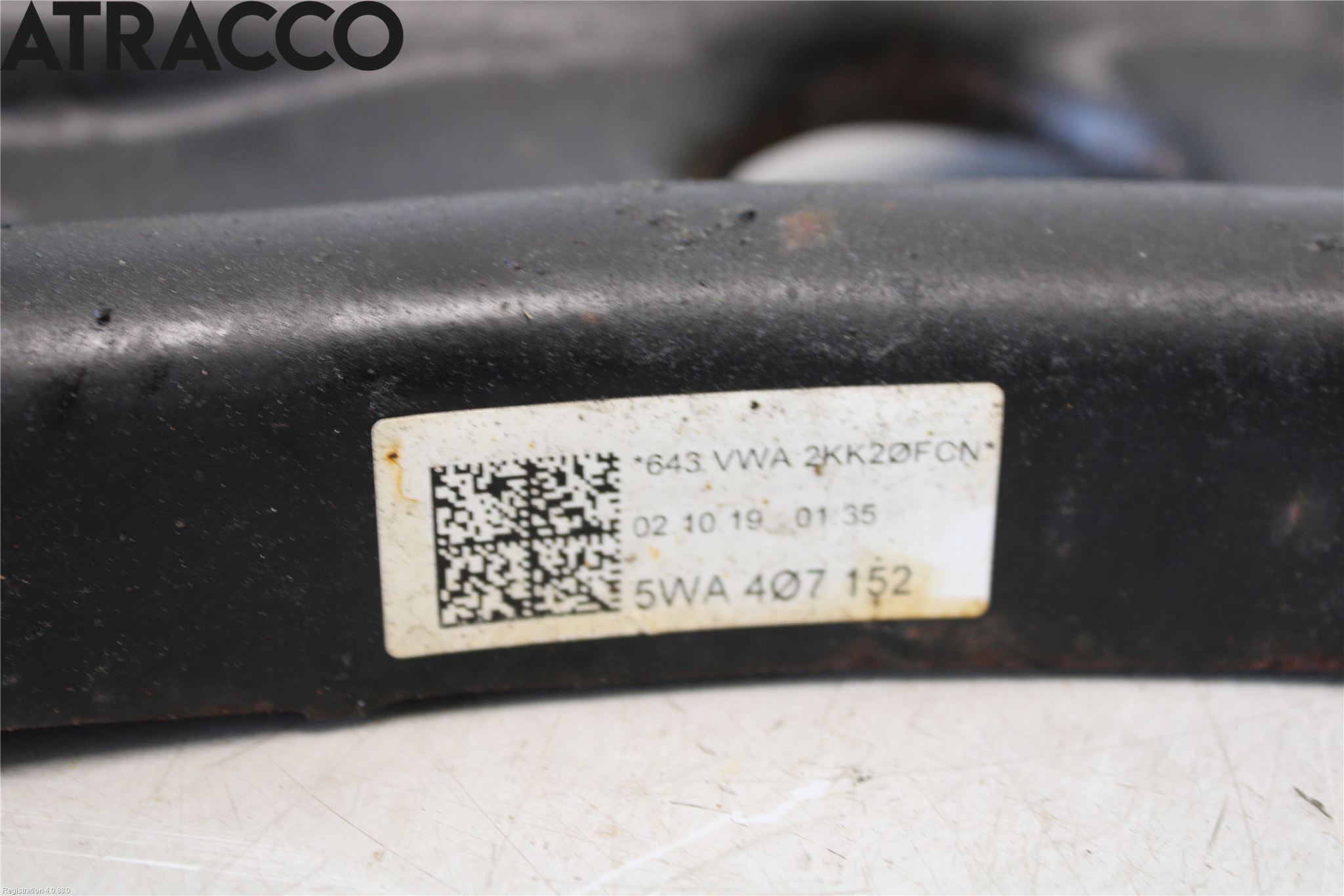 Volkswagen VW GOLF / E-GOLF VII 13-20 Bærearm Foran Høyre Nedre