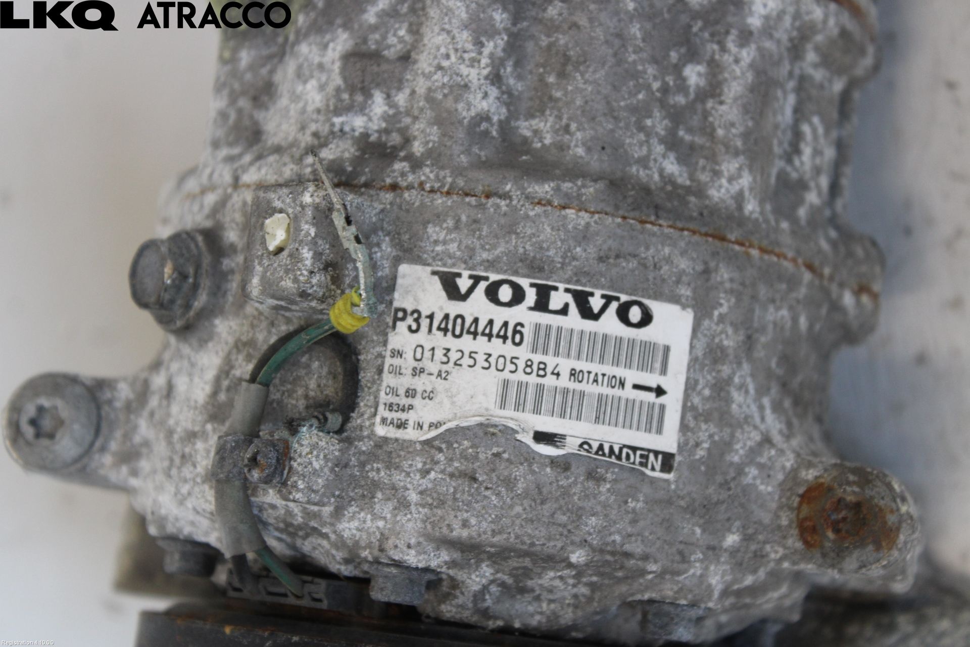 Volvo V60 14-18 Varme Ac Kompressor