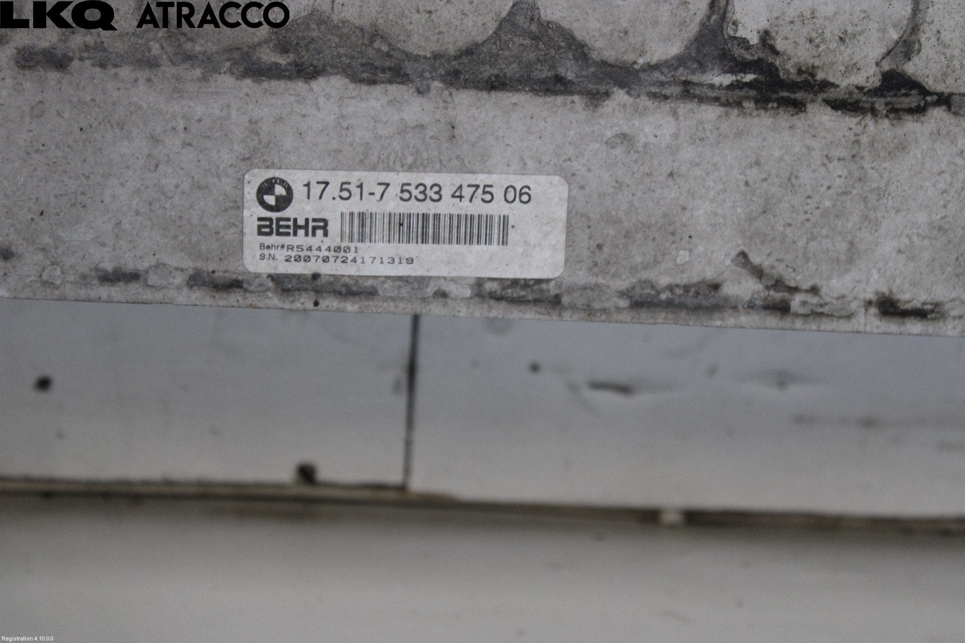 BMW X5 E70 07-13 Intercooler Radiator