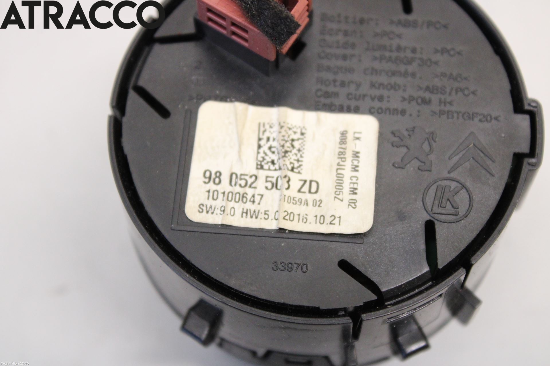 Citroen BERLINGO 08-18 Bryter Antispinn