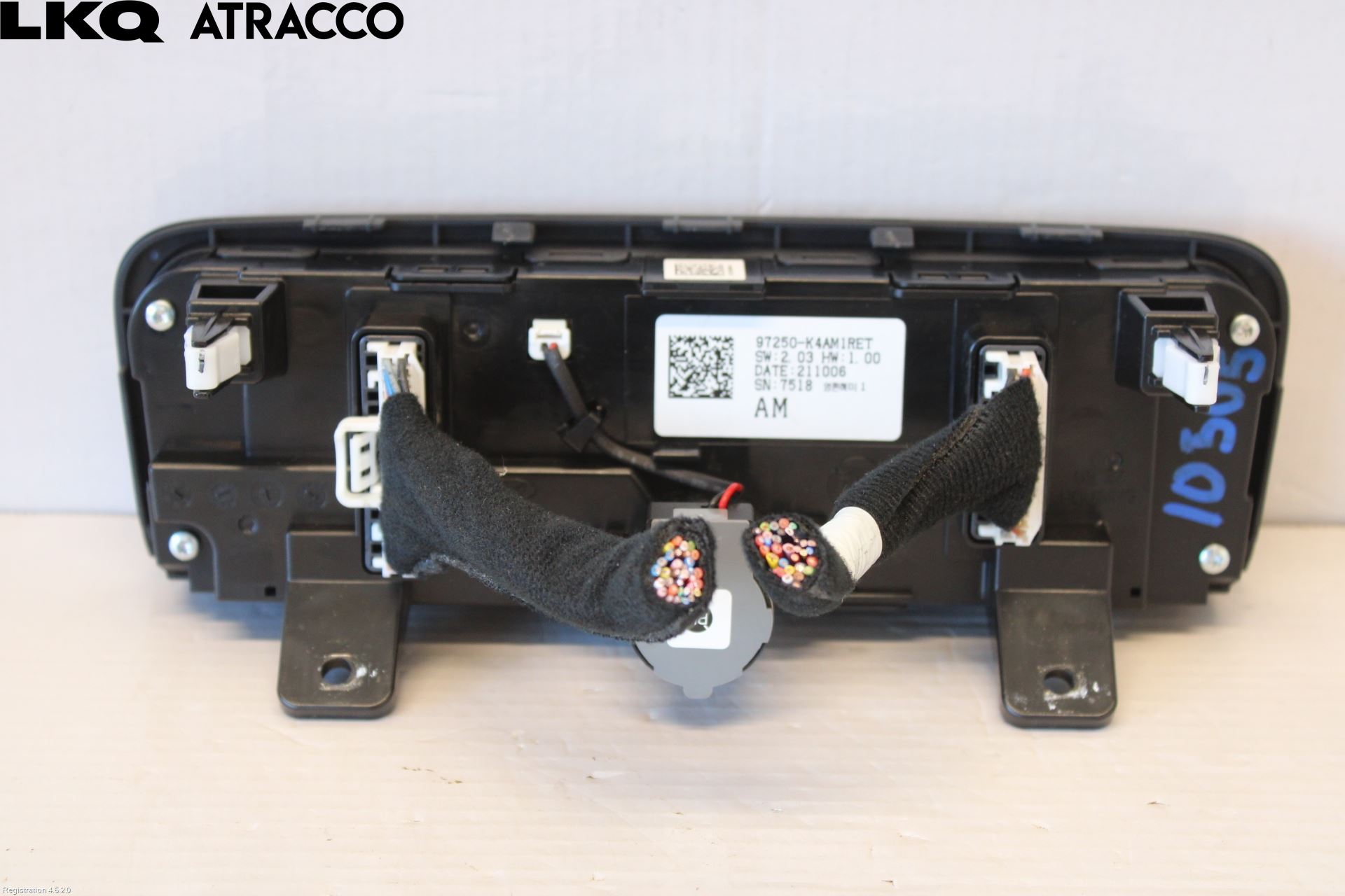 Hyundai KONA/ELECTRIC OS 18-23 Varme Ac Betjening-Display