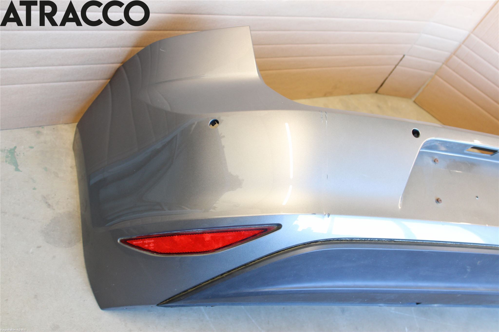 Volkswagen VW GOLF / E-GOLF VII 13-20 Støtfanger Bak Overtrekk