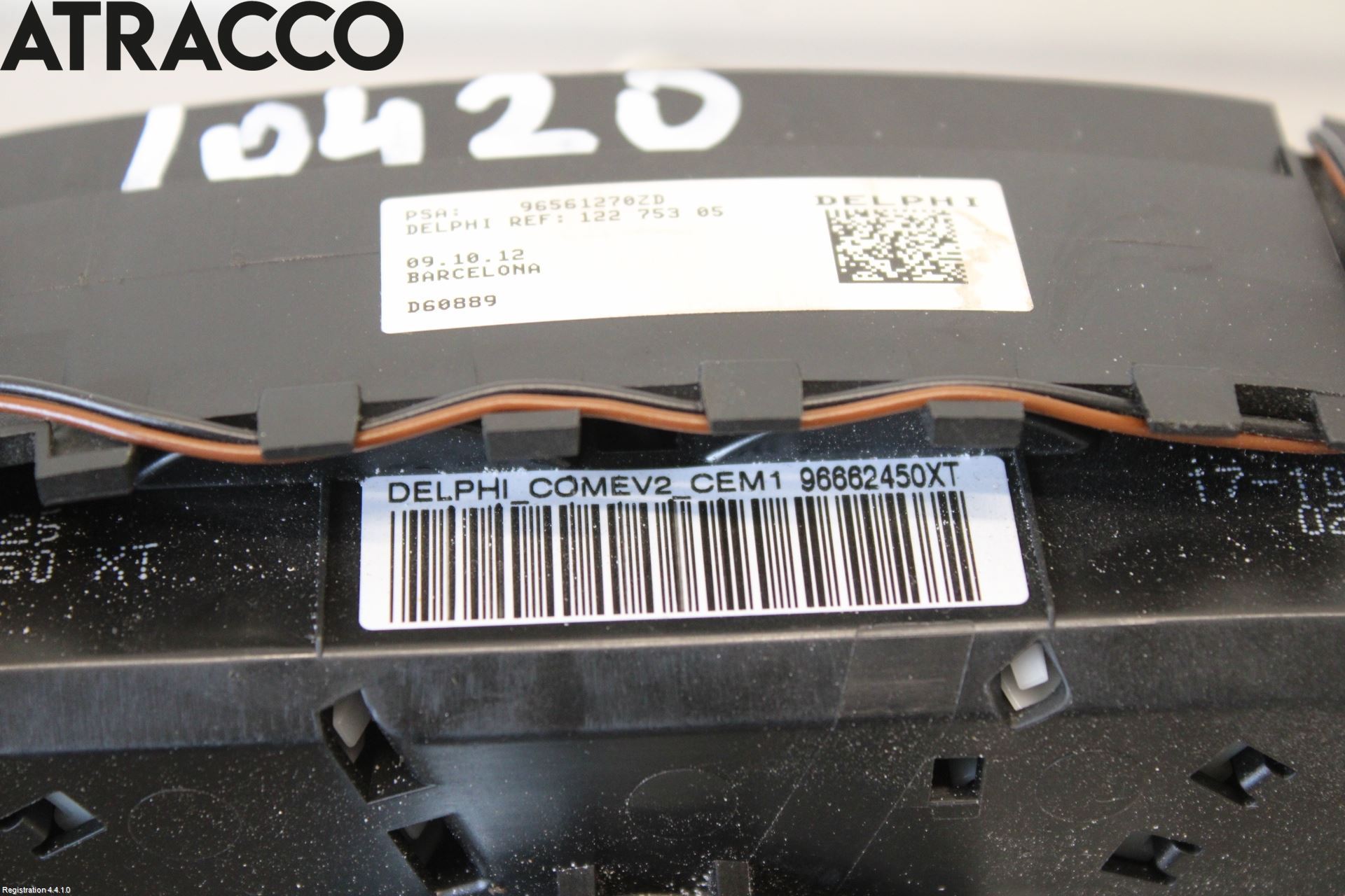 Citroen BERLINGO 08-18 Bryter Ratt Kombi H Og V