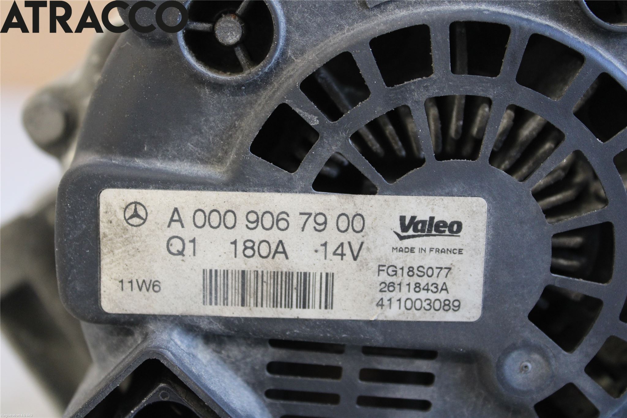 Mercedes-Benz MB C-KLASS (W204) 07-15 Dynamo
