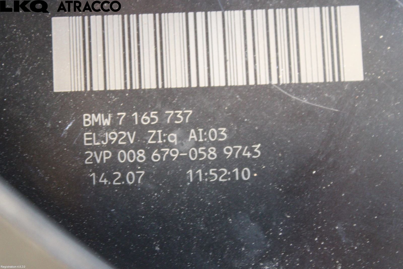 BMW 5 E60/61 Sed/Tou 02-10 Baklykt Venstre