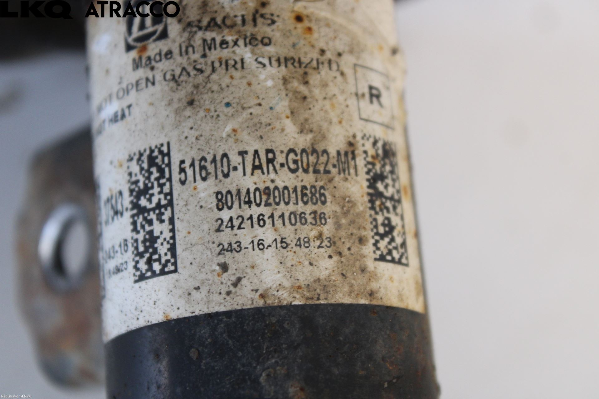 Honda JAZZ 15-20 Fjærbein Foran Høyre