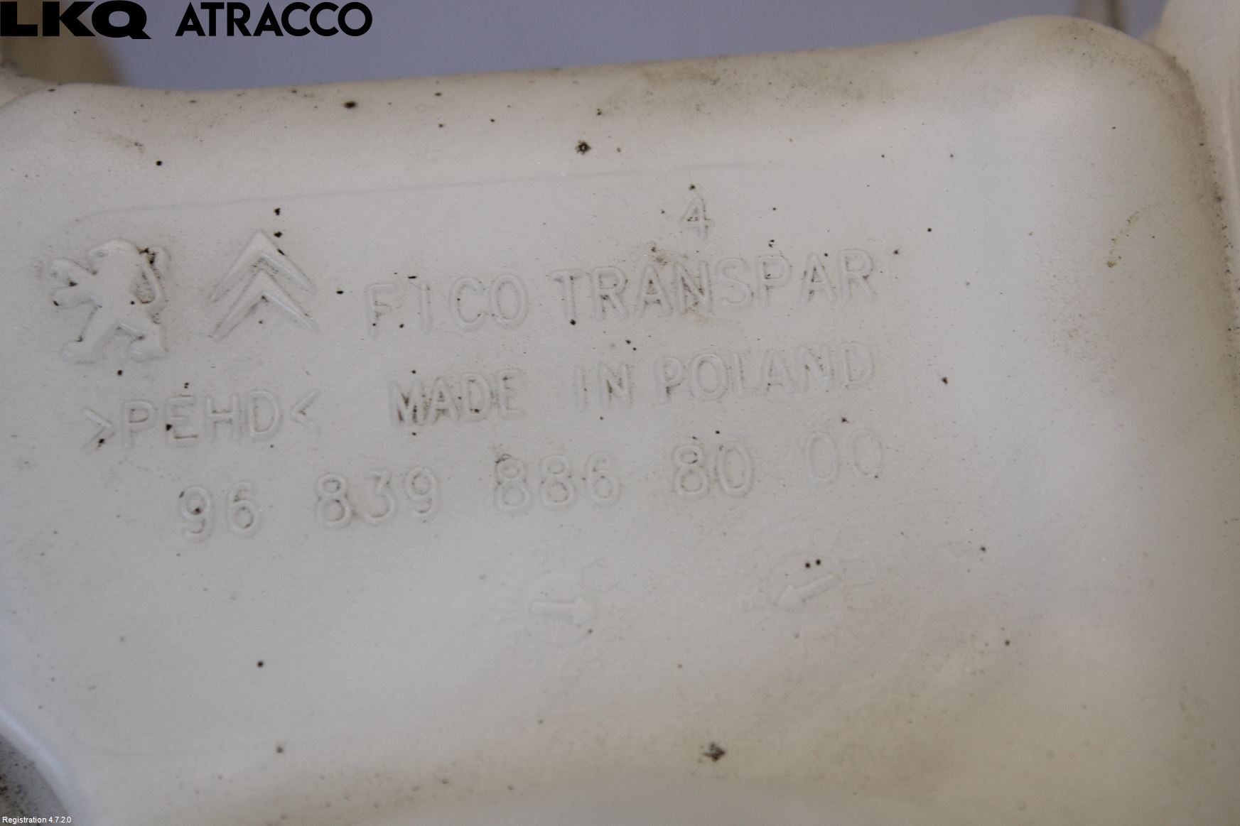 Peugeot PEUGOT 208 16-19 Spylerbeholder Frontrute