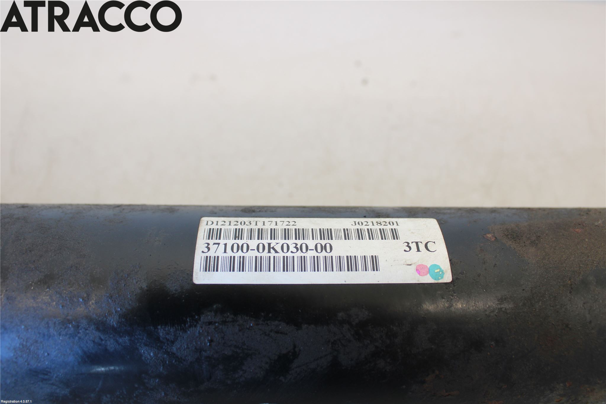 Toyota HILUX 05-16 Mellomaksel Bakre