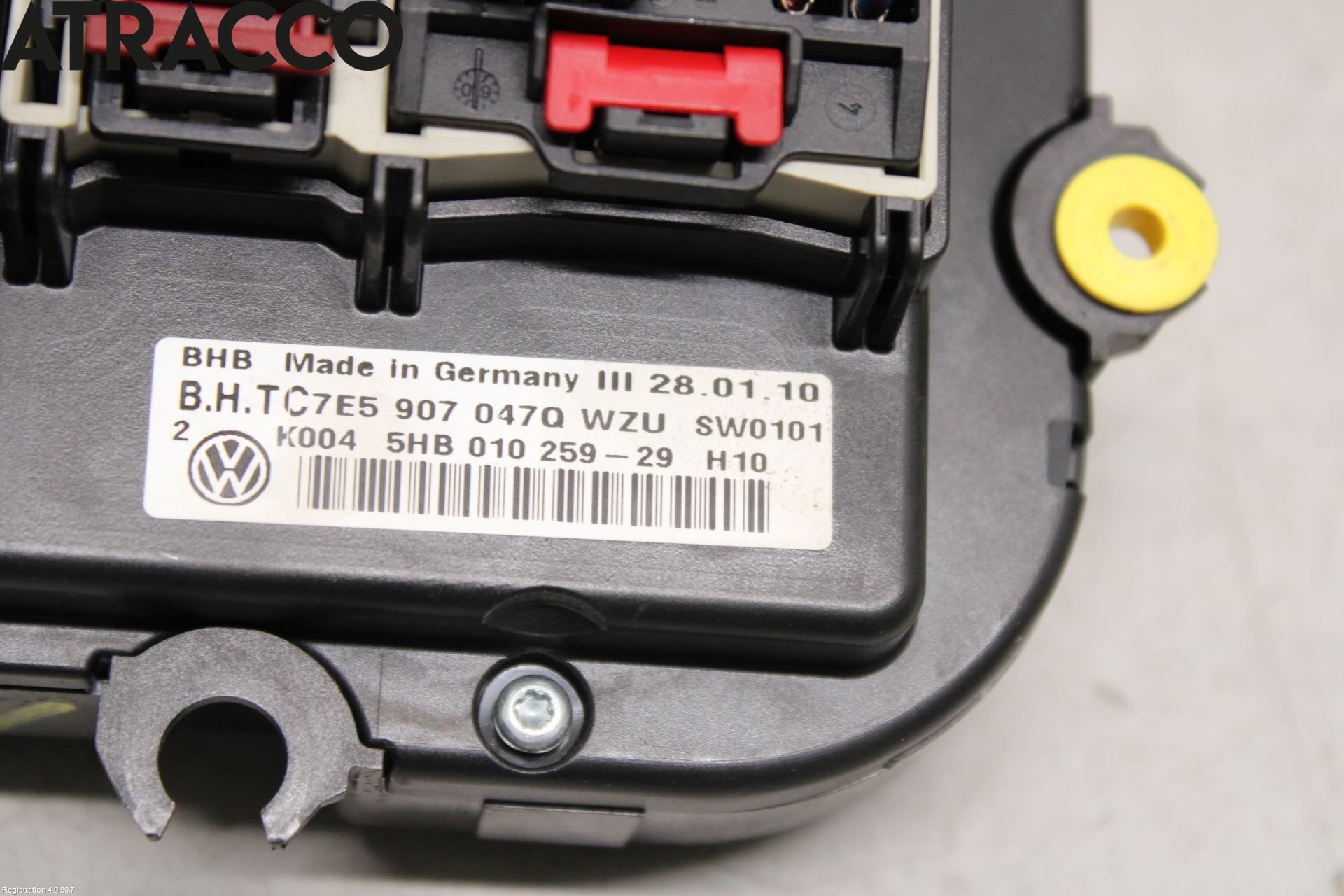 Volkswagen VW TRANSP/CARAVELLE (T5) 04-15 Varme Ac Betjening-Display