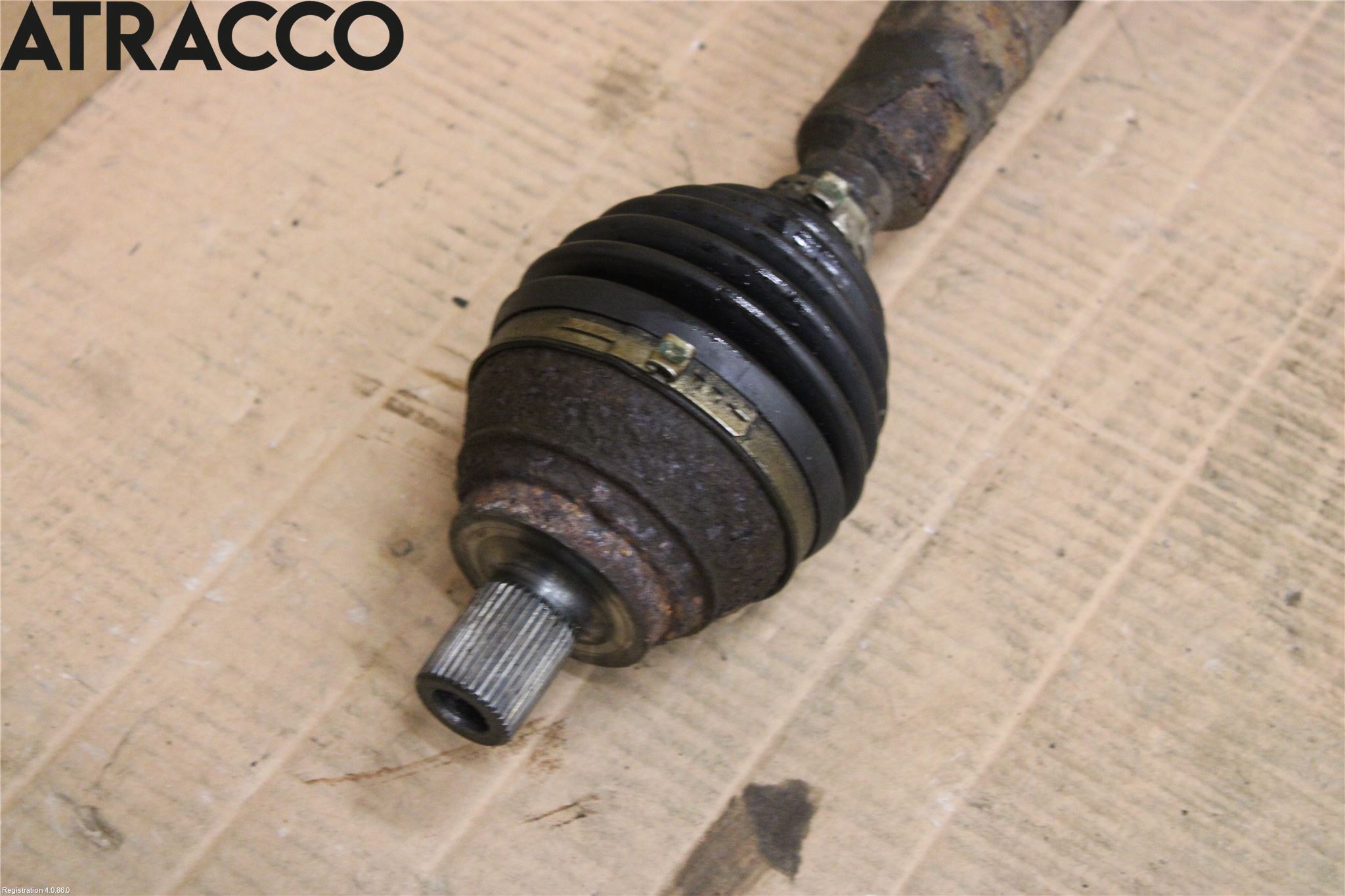 Volkswagen VW GOLF PLUS/CROSS GOLF 04-14 Drivaksel Foran Kompl Høyre