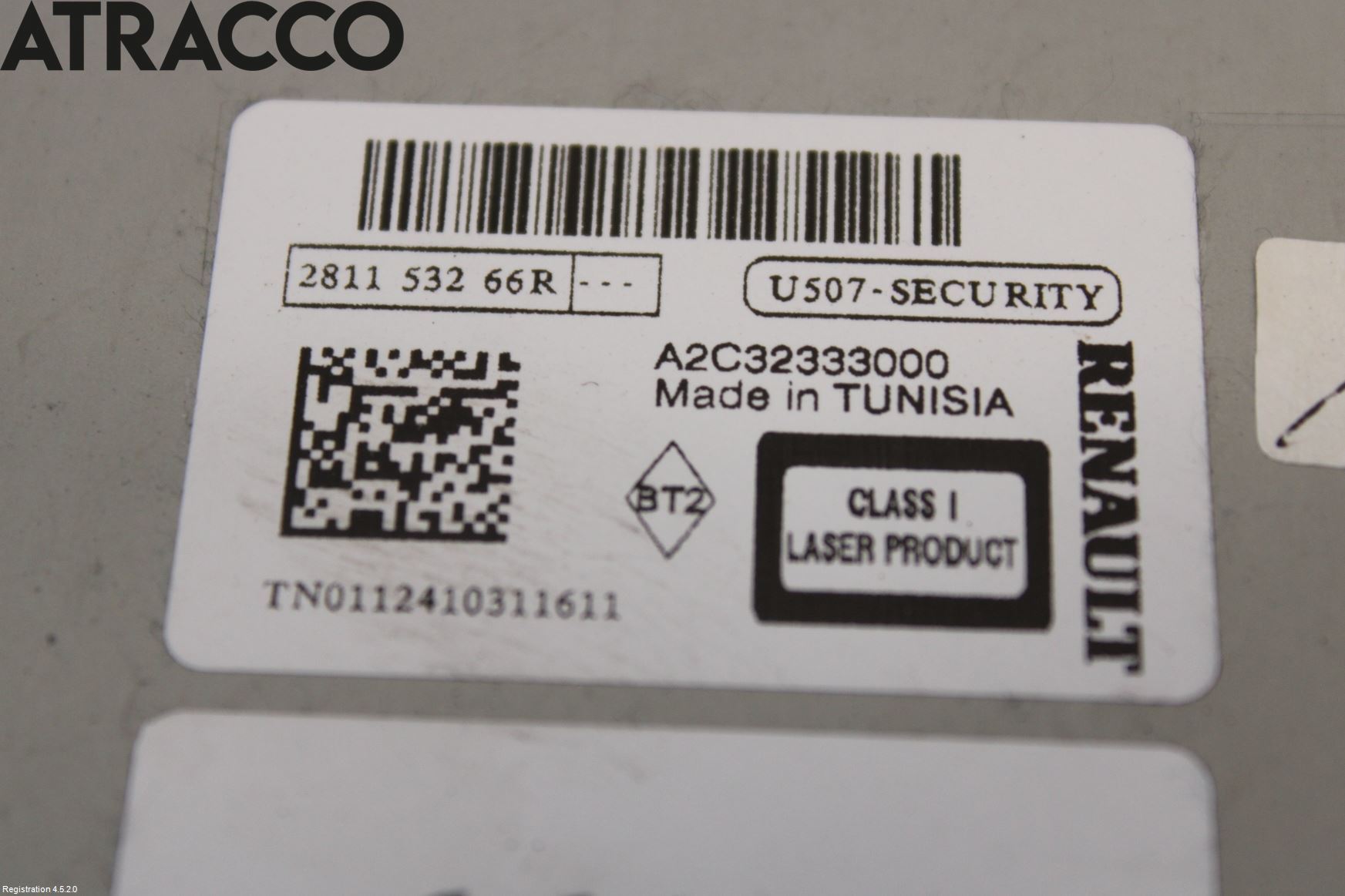 Renault MEGANE III 09-15 Stereo Radio Med Cd