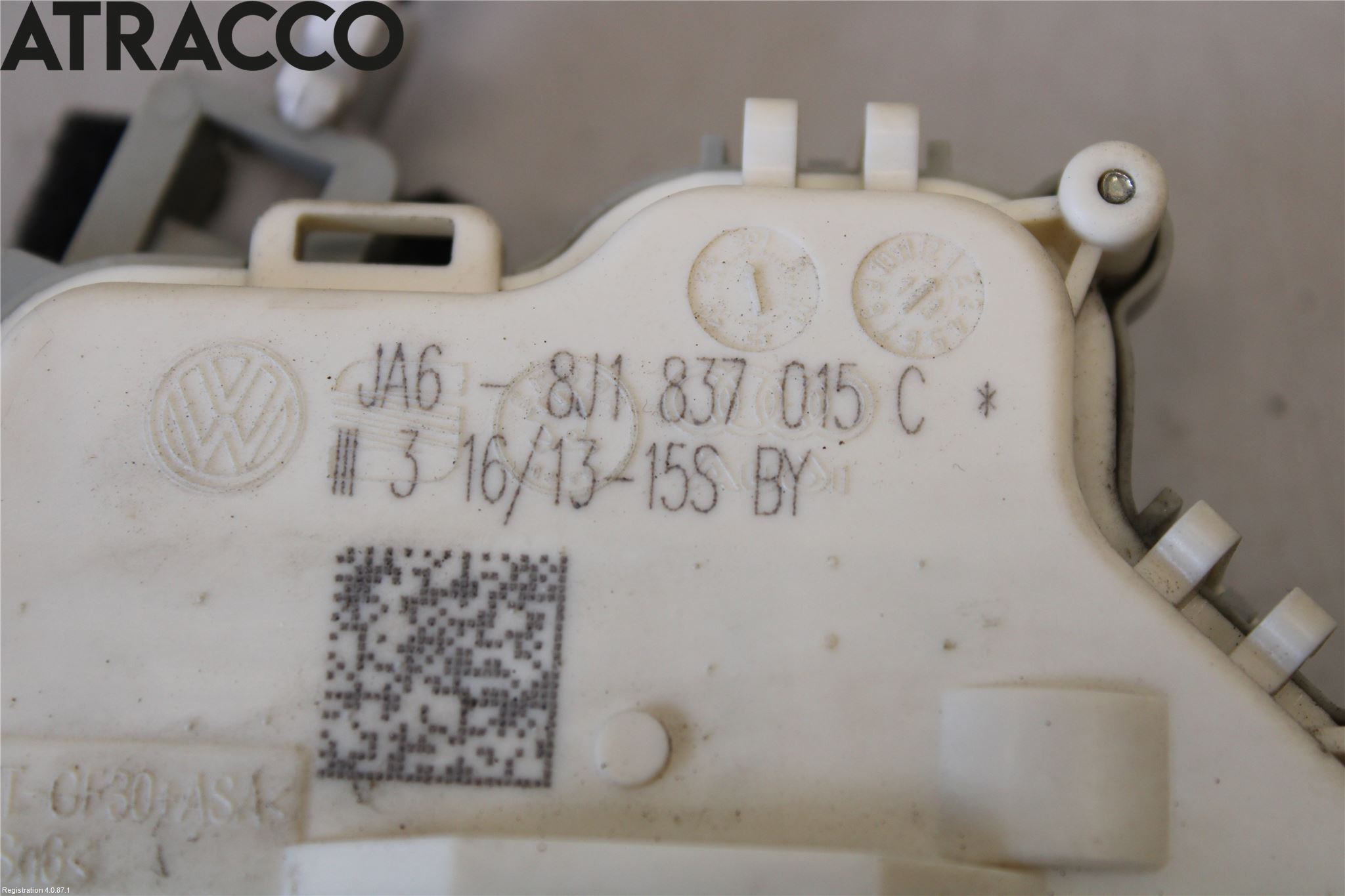 Audi A4/S4 08-11 Dørlås - Låsekasse