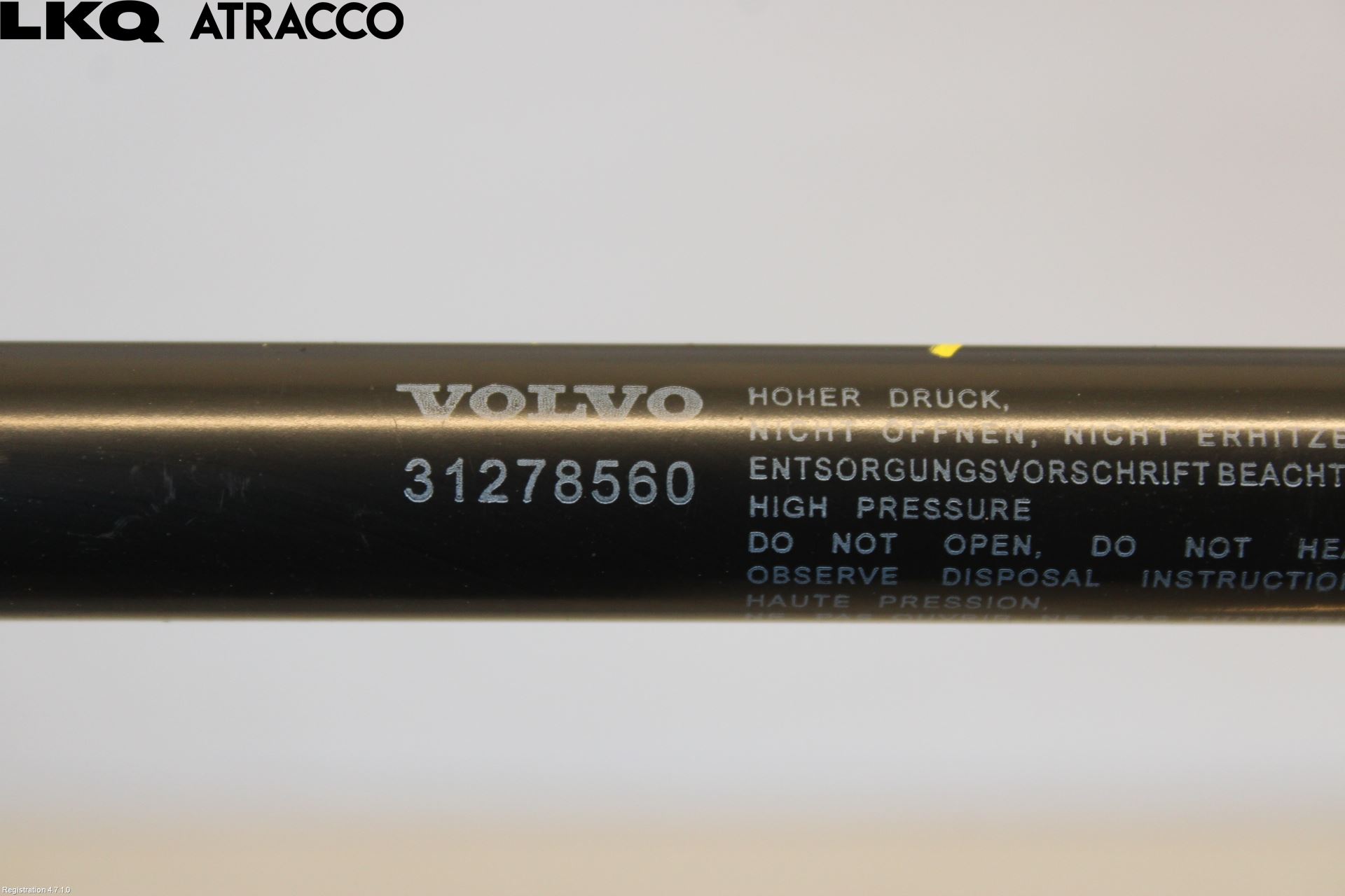 Volvo V40 12-19 Bakluke Demper-Gassfjær